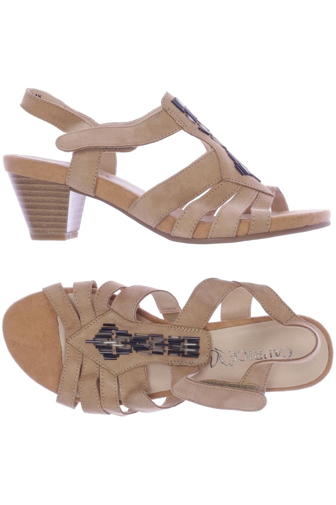 

Caprice Damen Sandale, beige, Gr. 37.5
