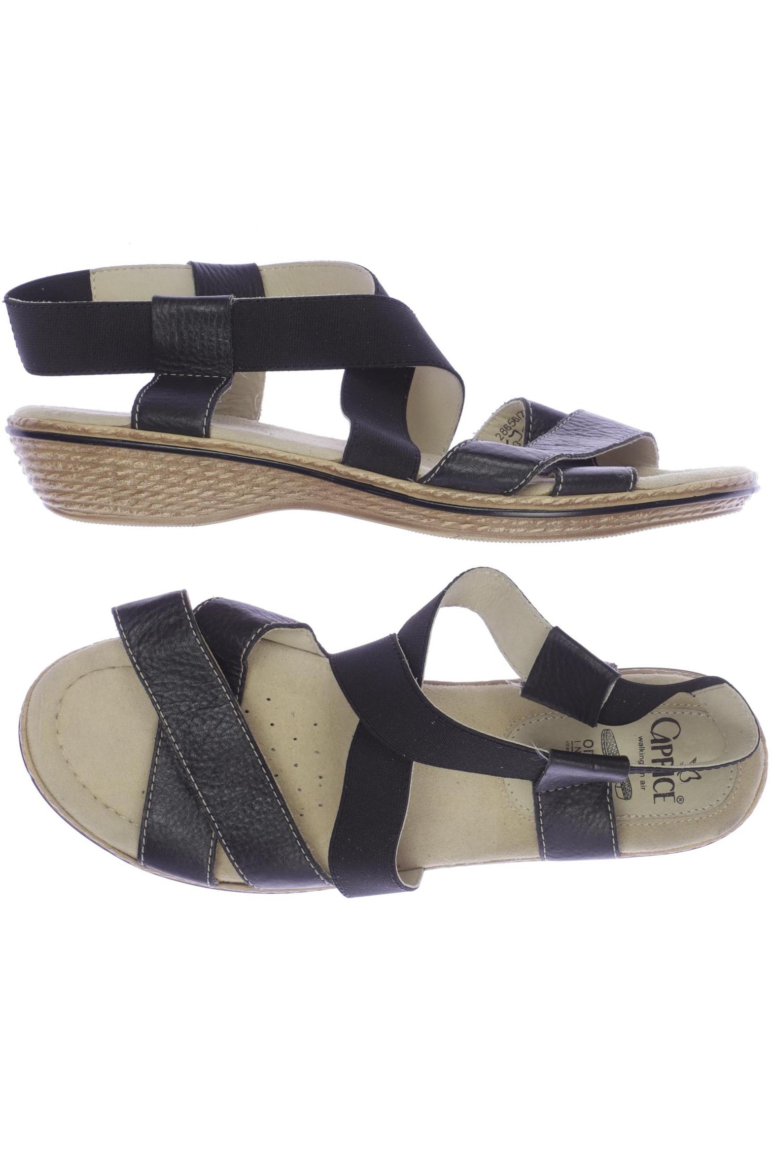 

Caprice Damen Sandale, schwarz, Gr. 39