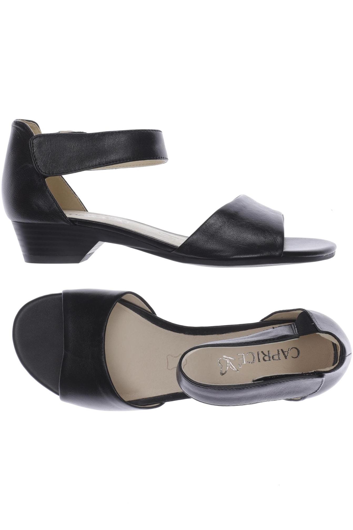 

Caprice Damen Sandale, schwarz, Gr. 4