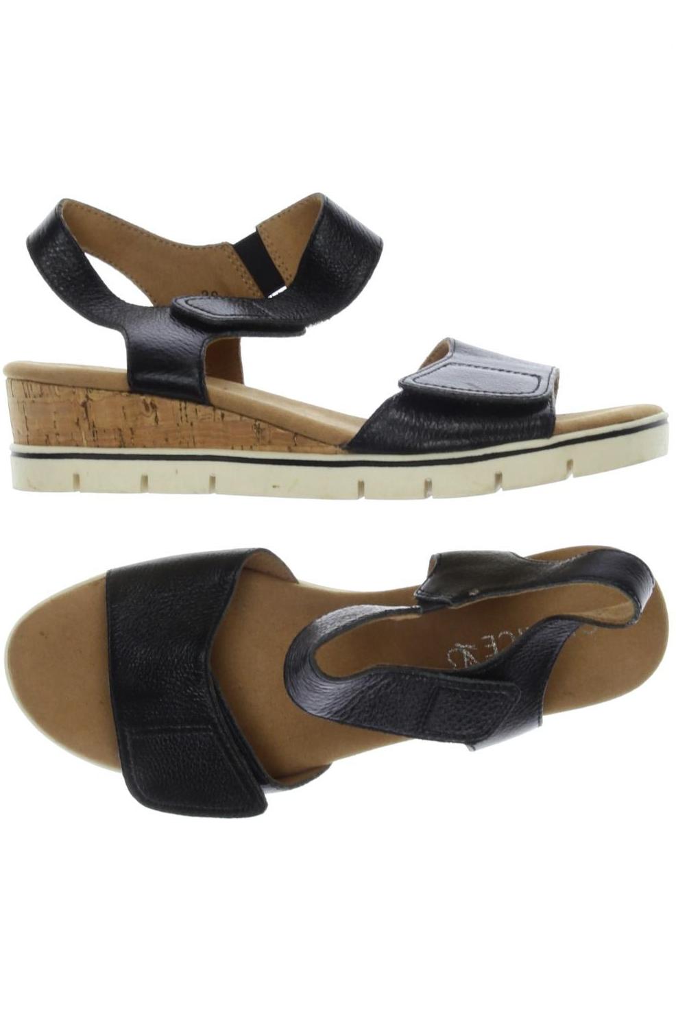

Caprice Damen Sandale, schwarz, Gr. 38