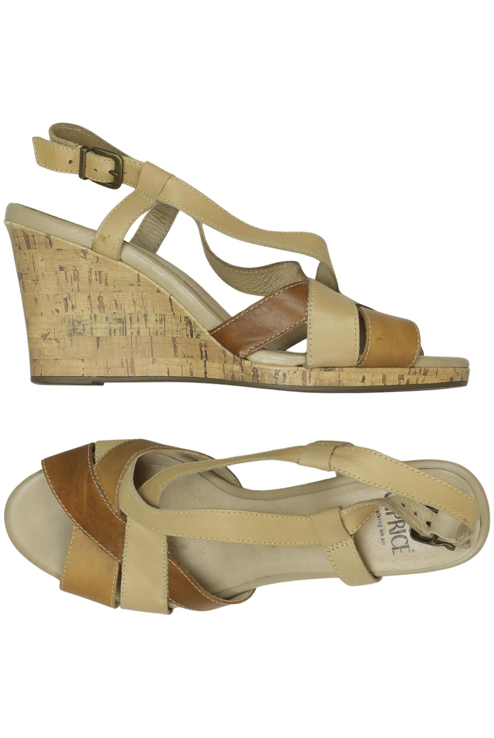 

Caprice Damen Sandale, beige, Gr. 41