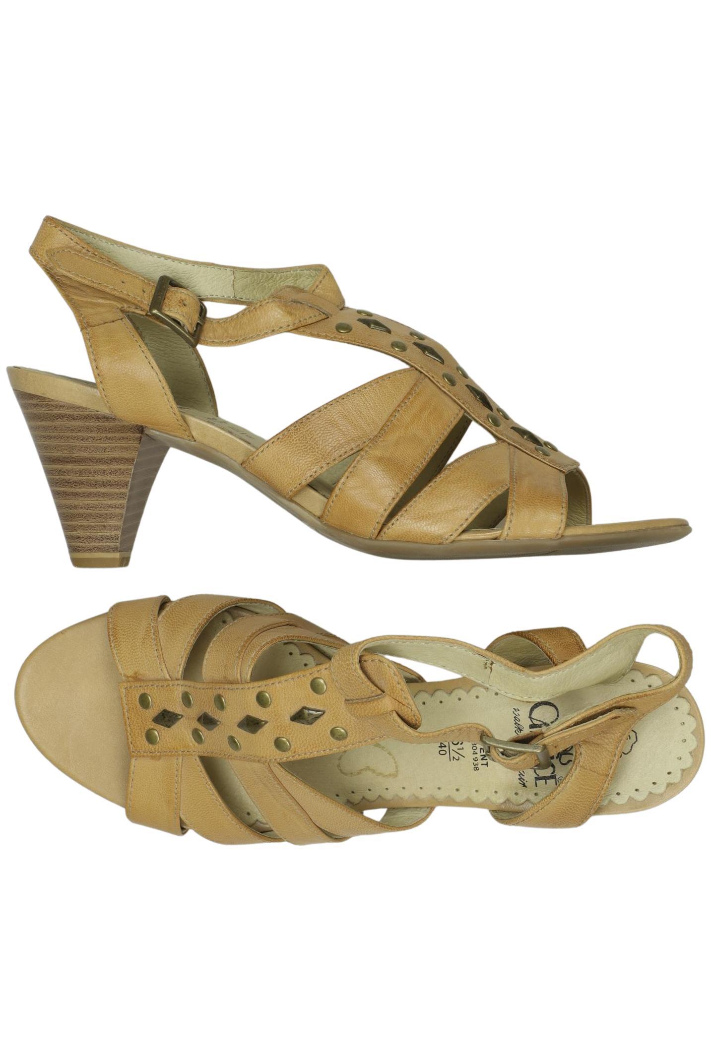 

Caprice Damen Sandale, beige, Gr. 6.5