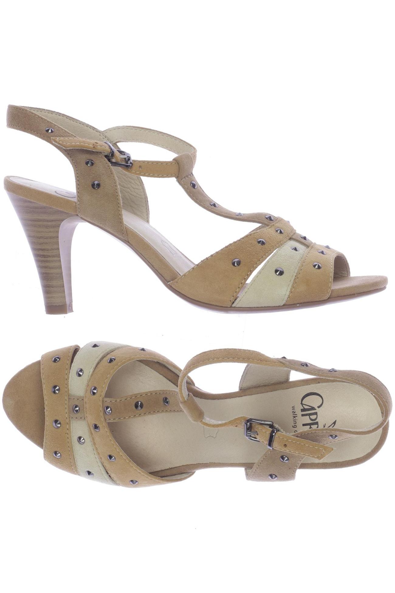 

Caprice Damen Sandale, beige, Gr. 38