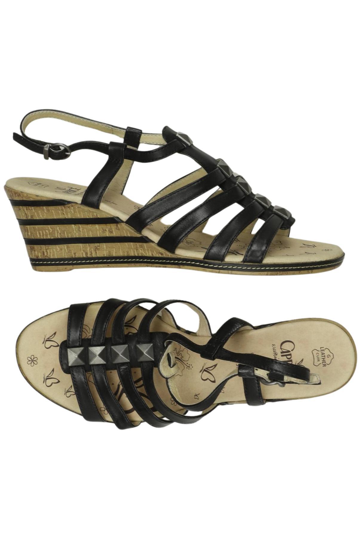 

Caprice Damen Sandale, schwarz, Gr. 6