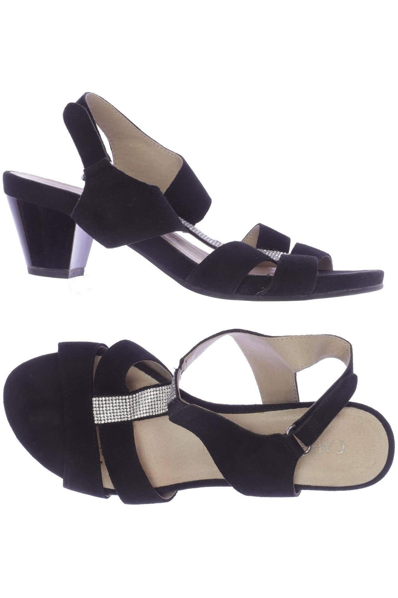 

Caprice Damen Sandale, schwarz, Gr. 38