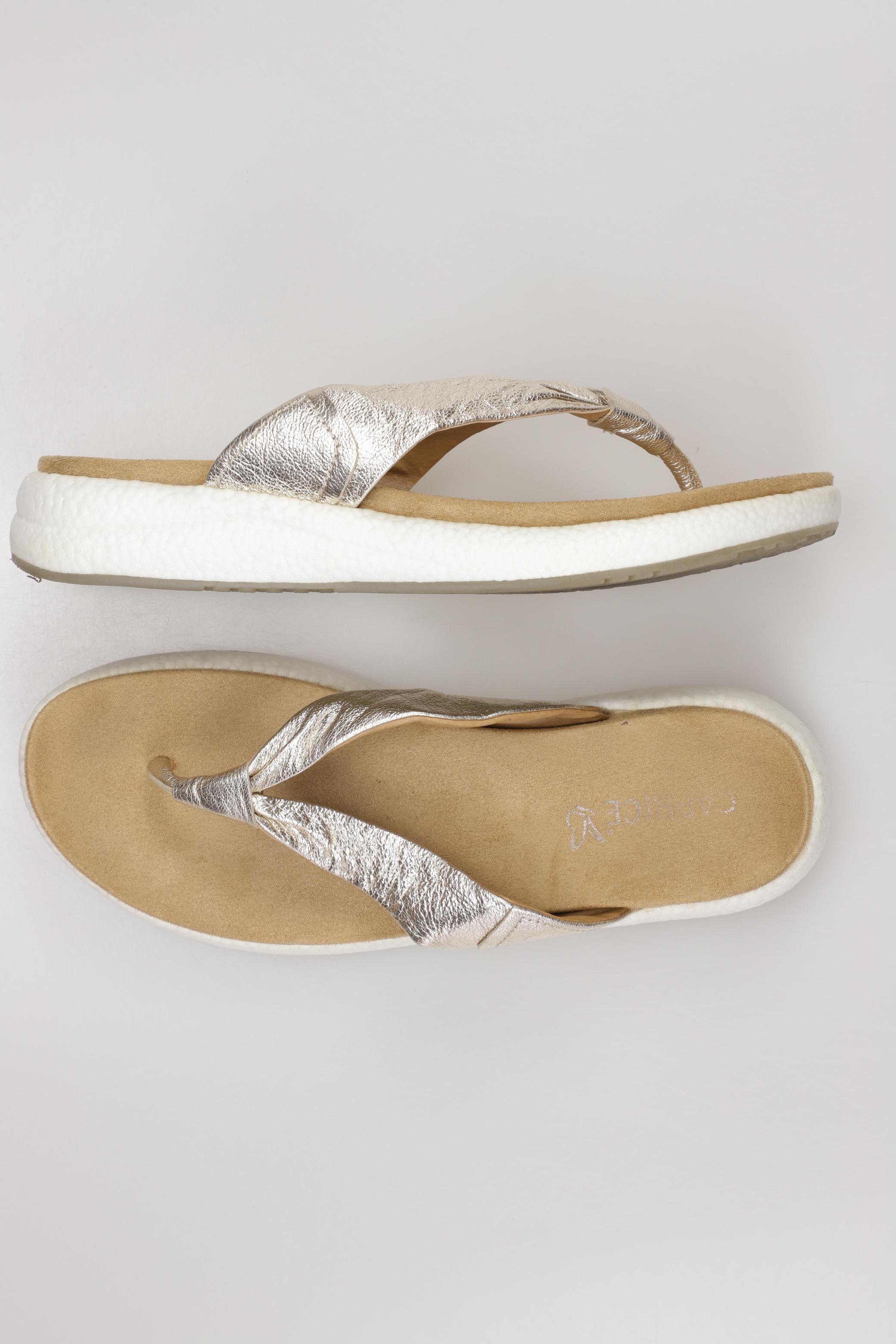 

Caprice Damen Sandale, gold, Gr. 40
