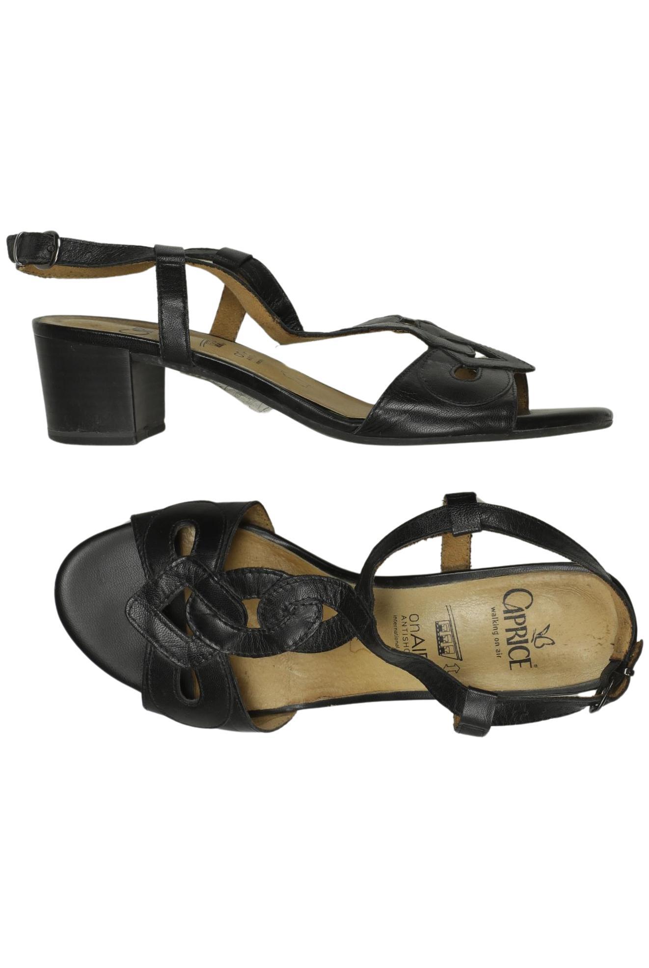

Caprice Damen Sandale, schwarz, Gr. 4