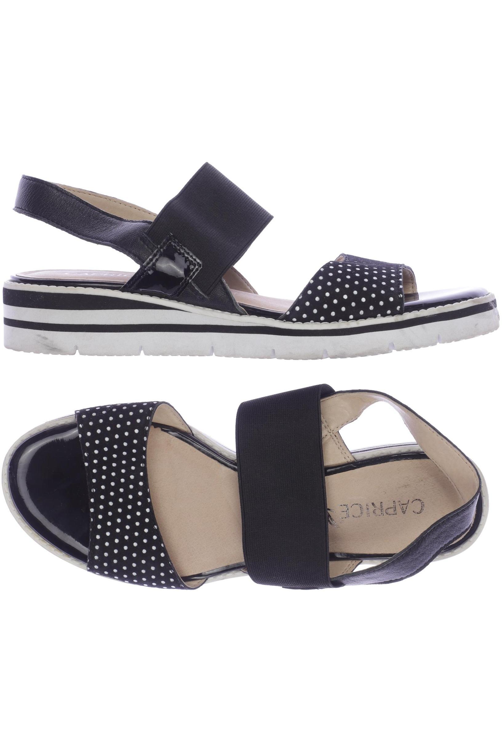 

Caprice Damen Sandale, schwarz