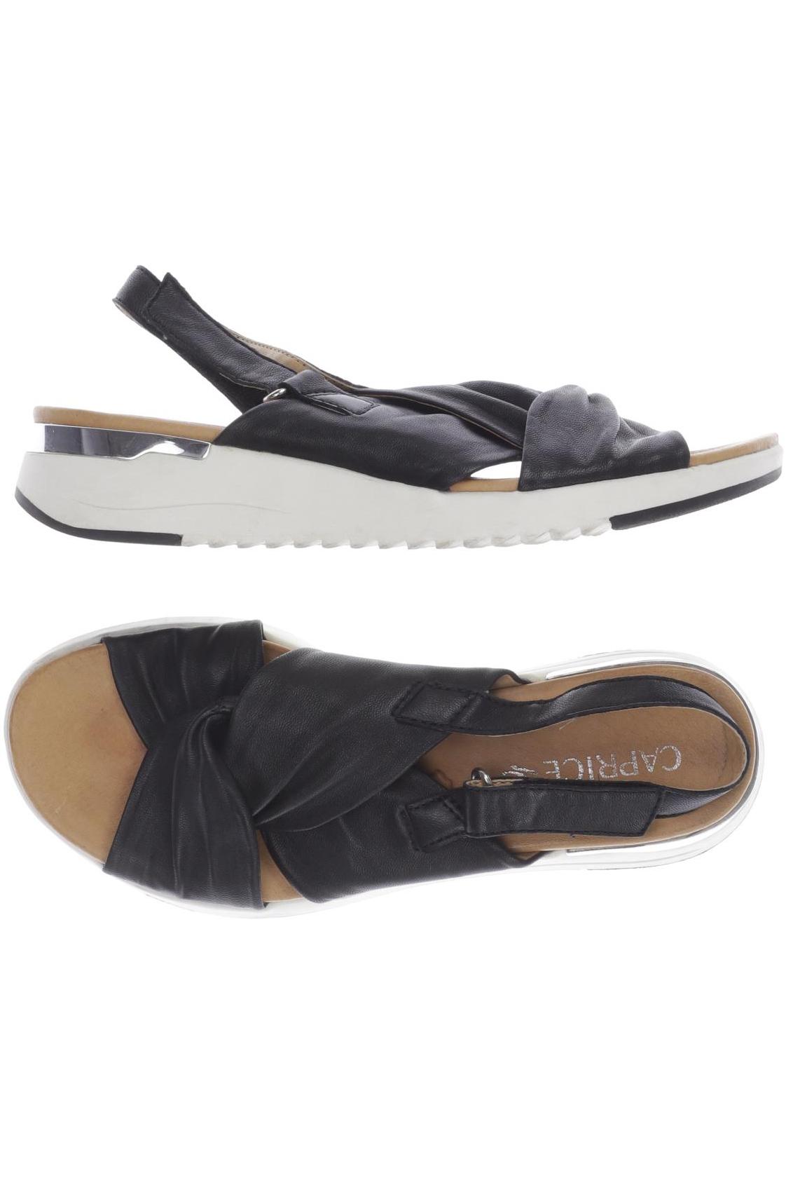 

Caprice Damen Sandale, schwarz, Gr. 37