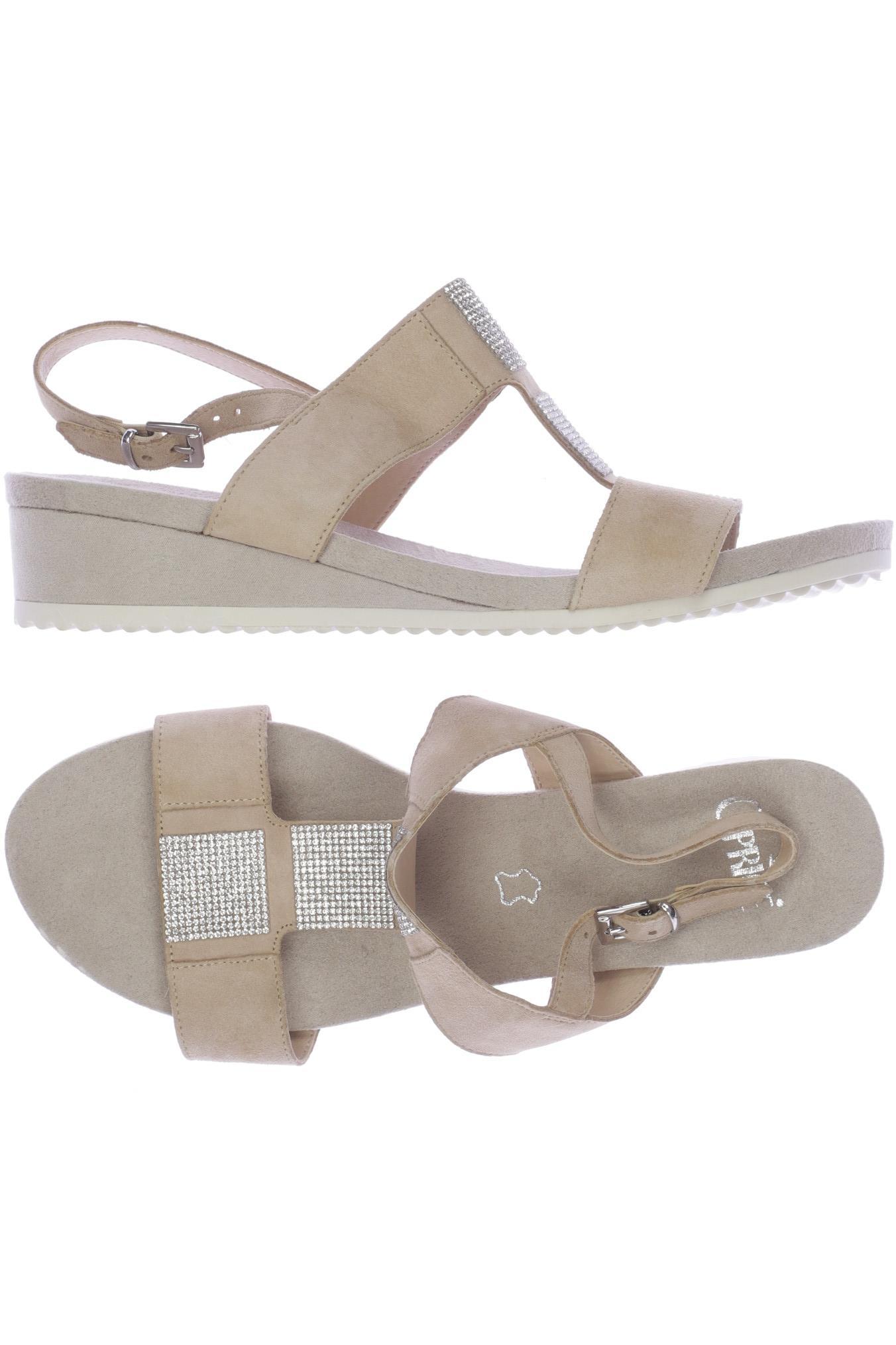 

Caprice Damen Sandale, beige, Gr. 40