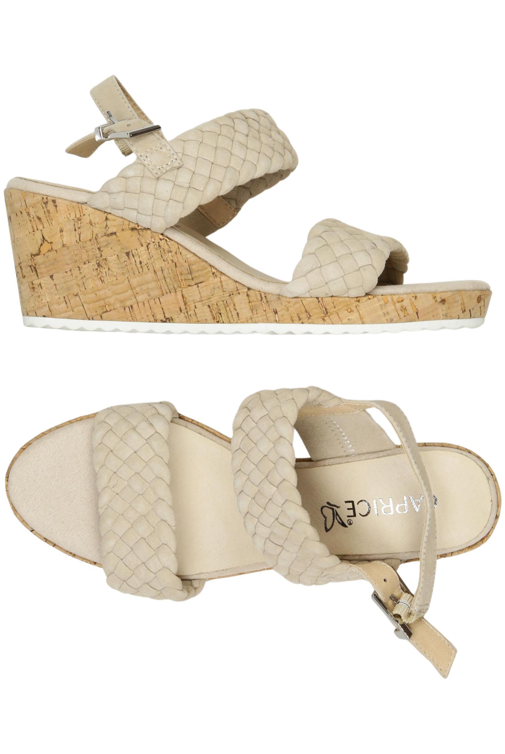

Caprice Damen Sandale, beige, Gr. 37