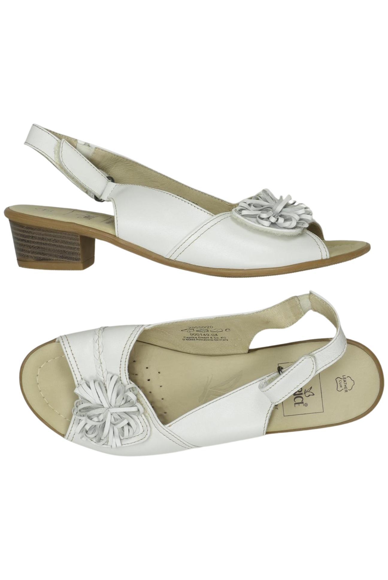 

Caprice Damen Sandale, weiß, Gr. 39