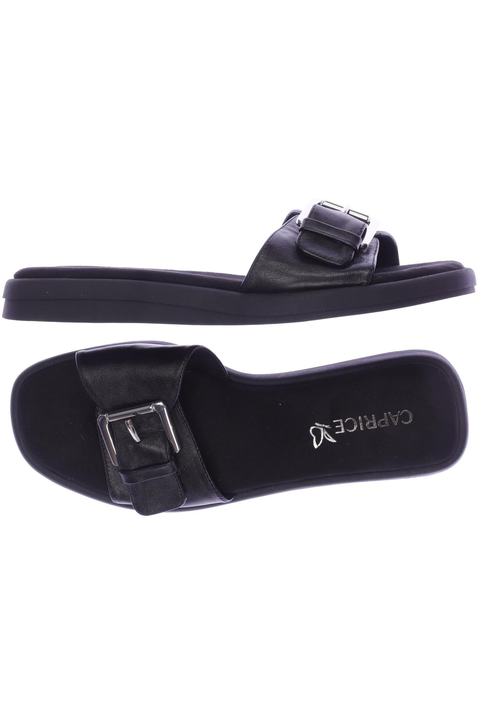 

Caprice Damen Sandale, schwarz, Gr. 38
