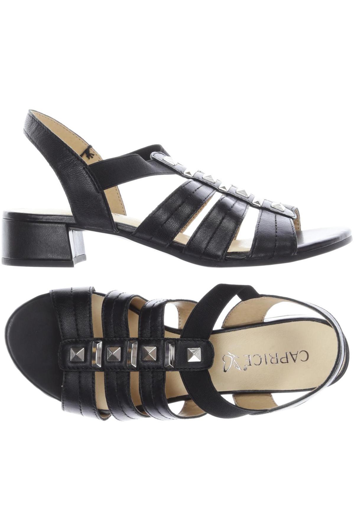 

Caprice Damen Sandale, schwarz, Gr. 4.5
