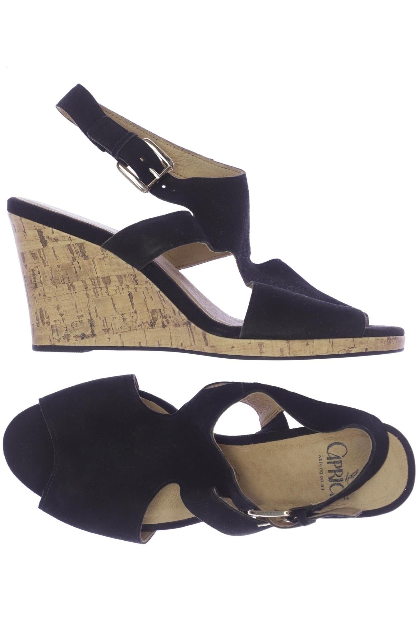 

Caprice Damen Sandale, schwarz, Gr. 40