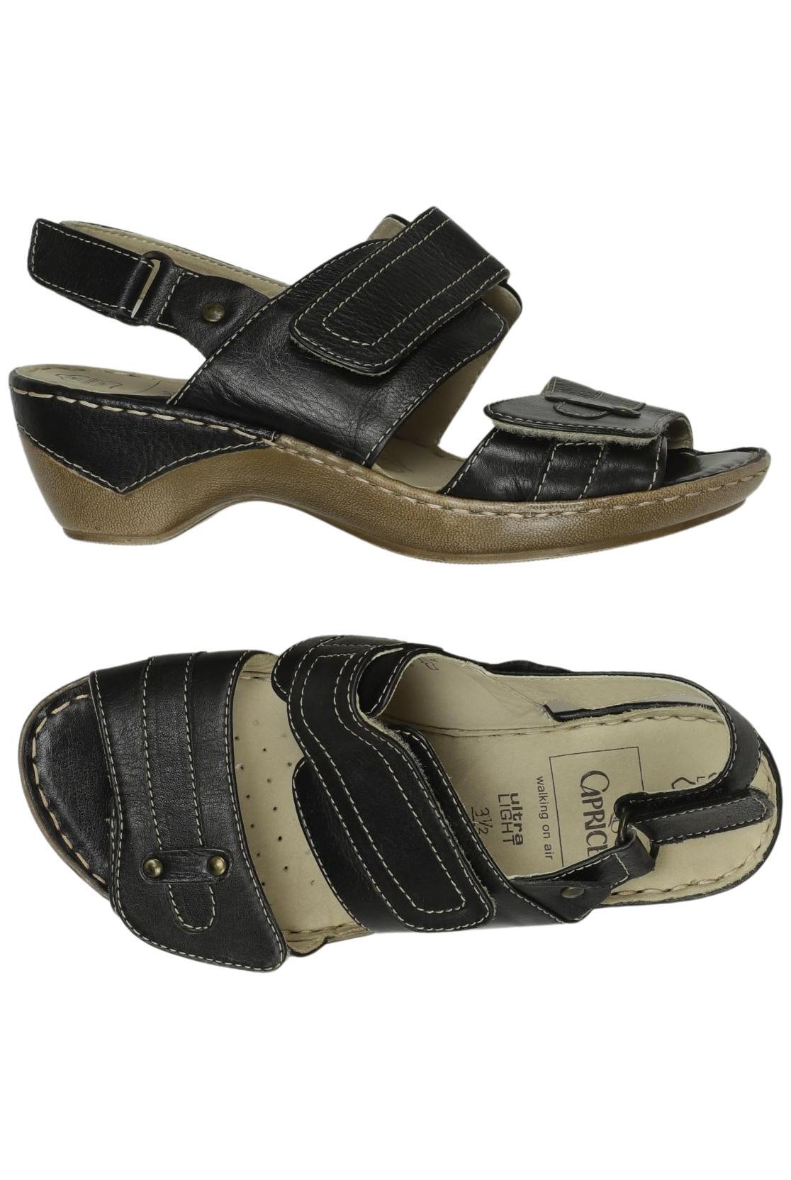 

Caprice Damen Sandale, schwarz, Gr. 36