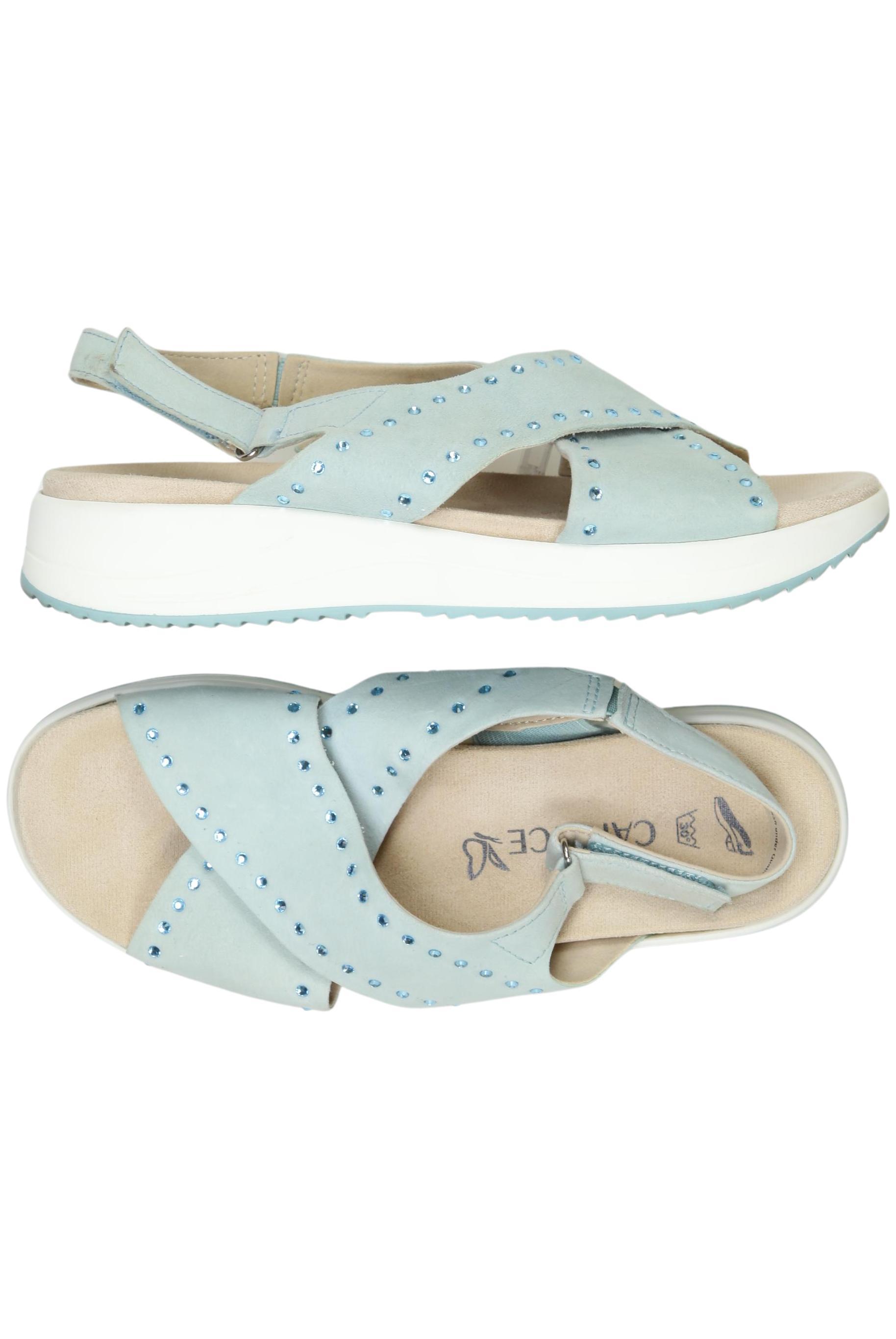 

Caprice Damen Sandale, hellblau, Gr. 38