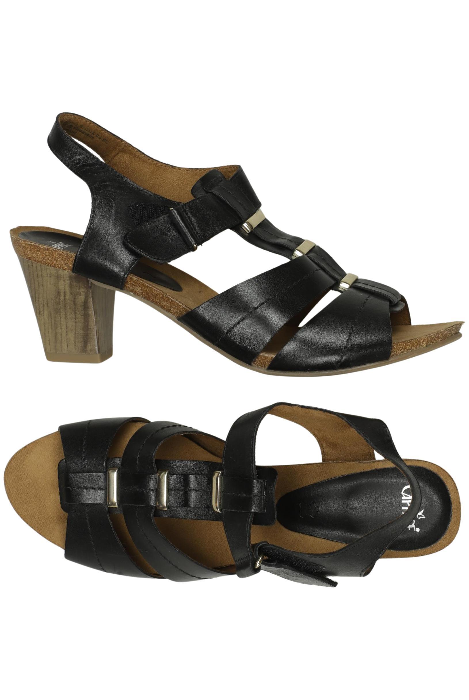 

Caprice Damen Sandale, schwarz, Gr. 7.5