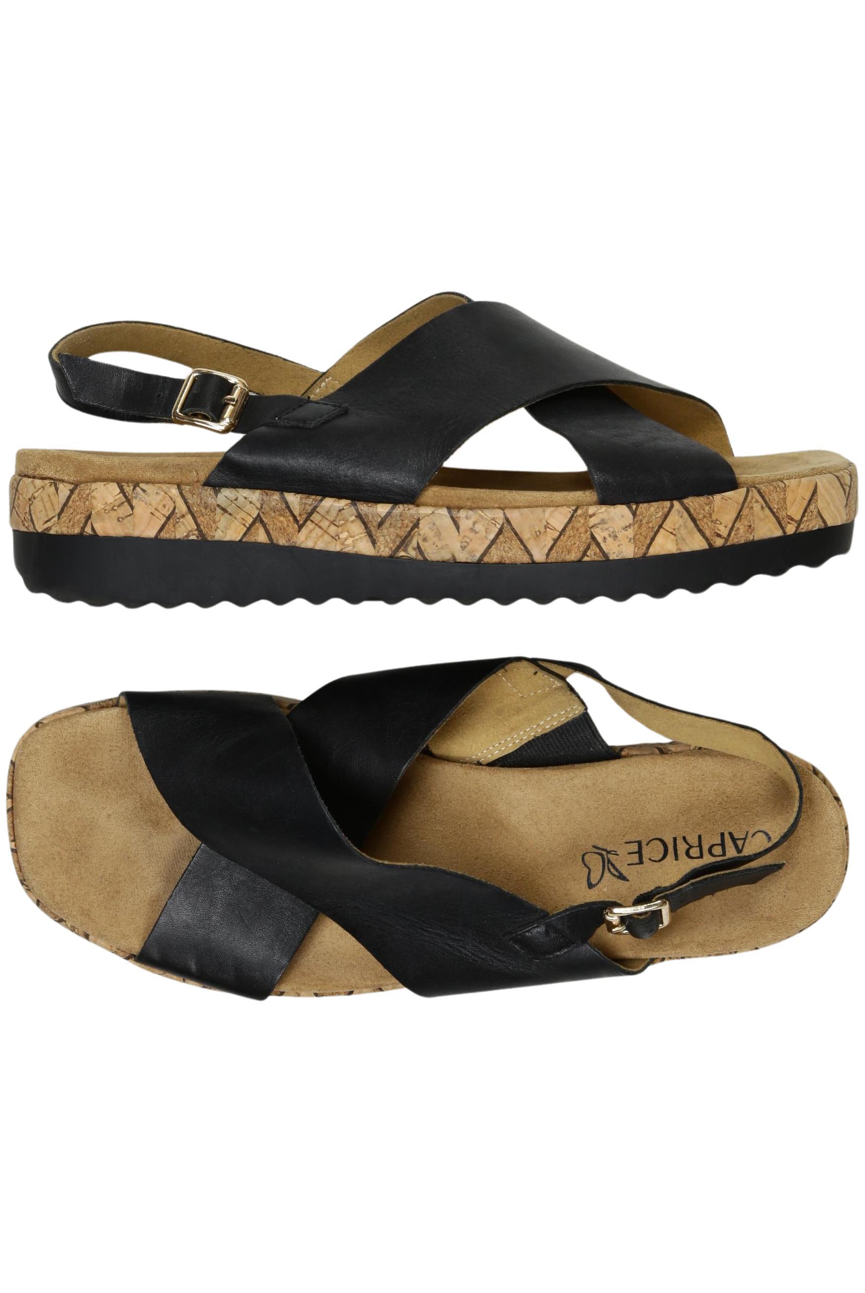 

Caprice Damen Sandale, schwarz, Gr. 39