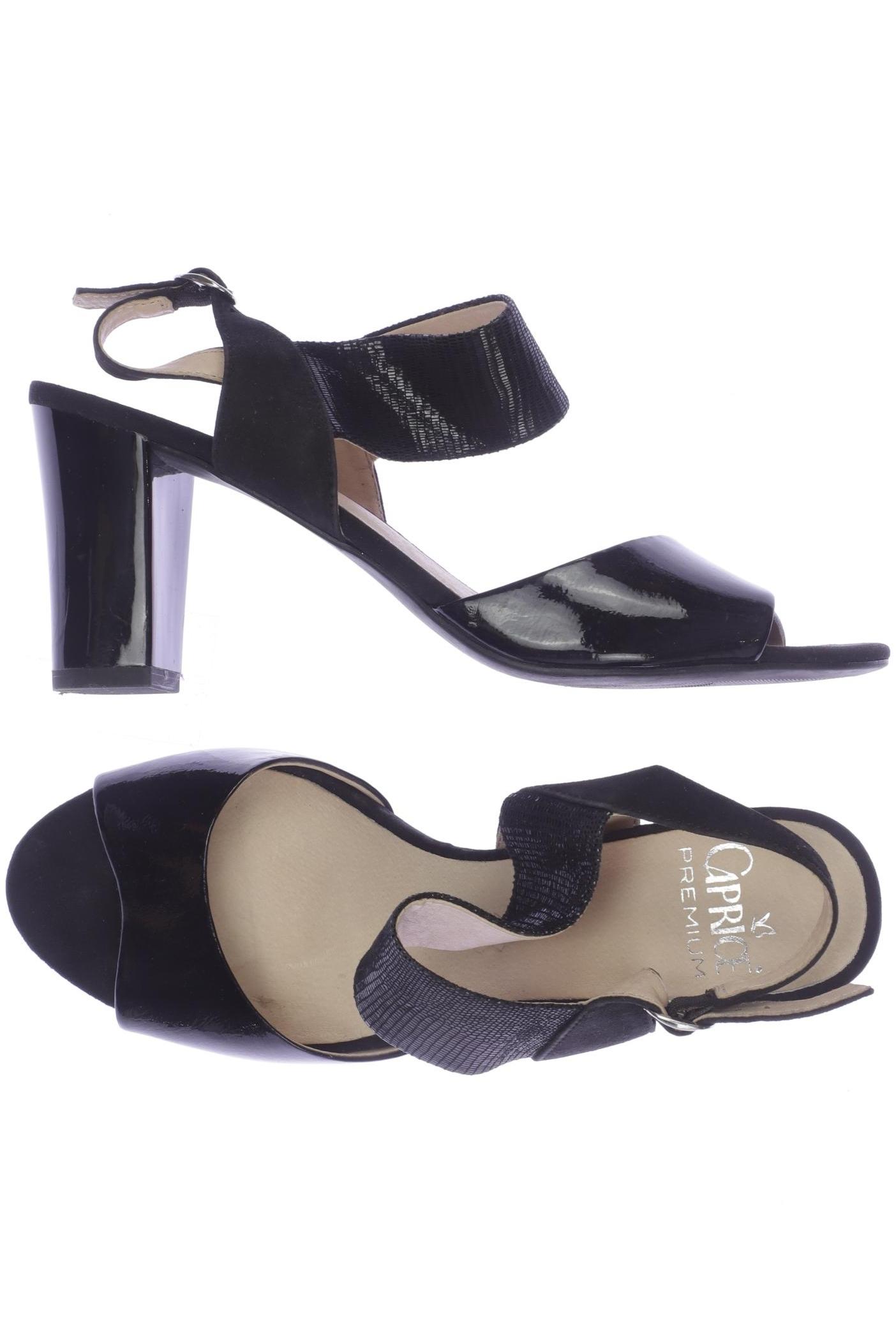 

Caprice Damen Sandale, schwarz, Gr. 6.5