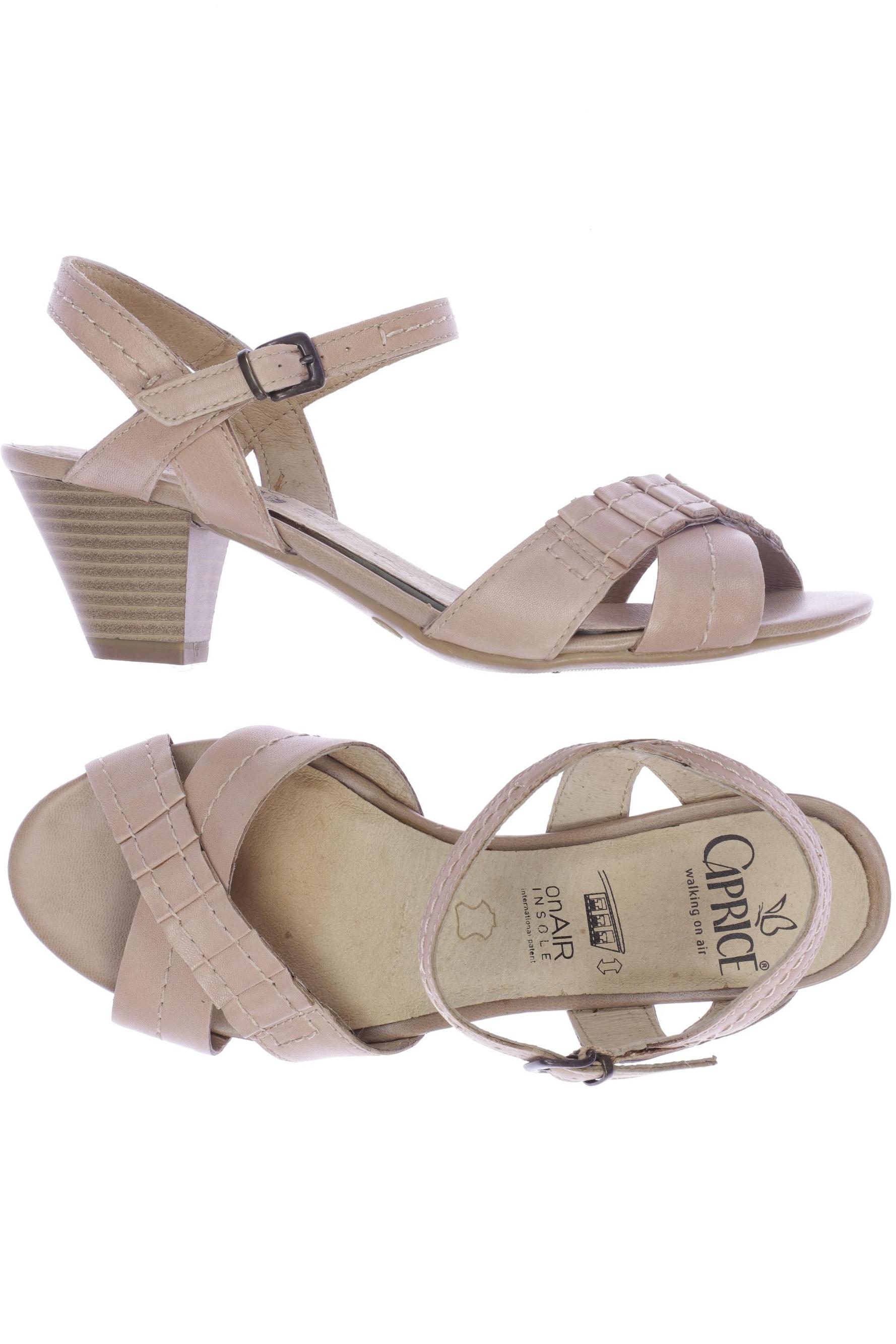 

Caprice Damen Sandale, beige, Gr. 38.5
