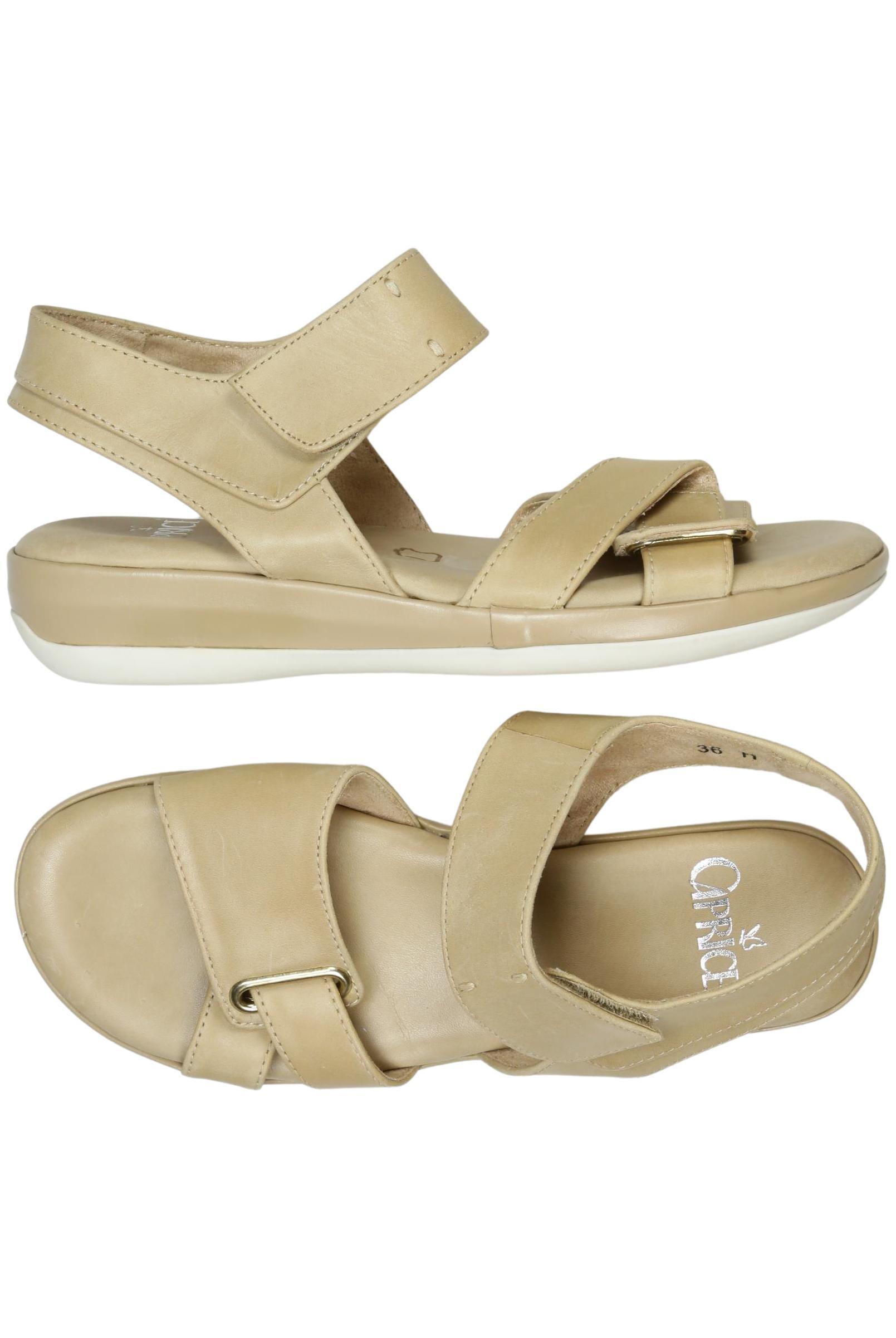 

Caprice Damen Sandale, beige, Gr. 36