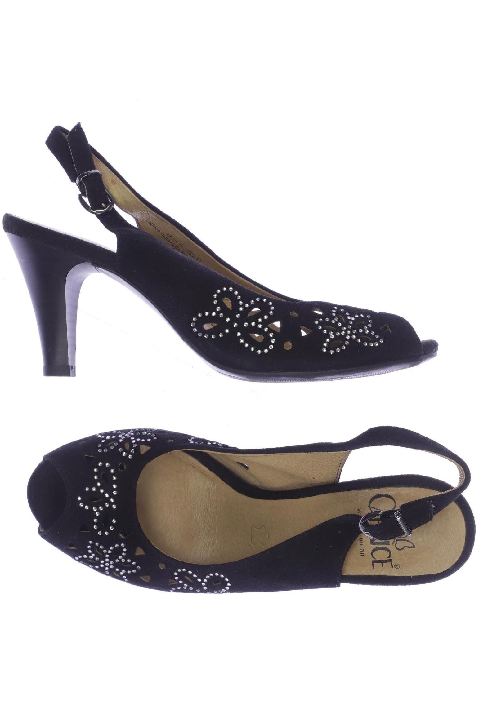 

Caprice Damen Sandale, schwarz, Gr. 37