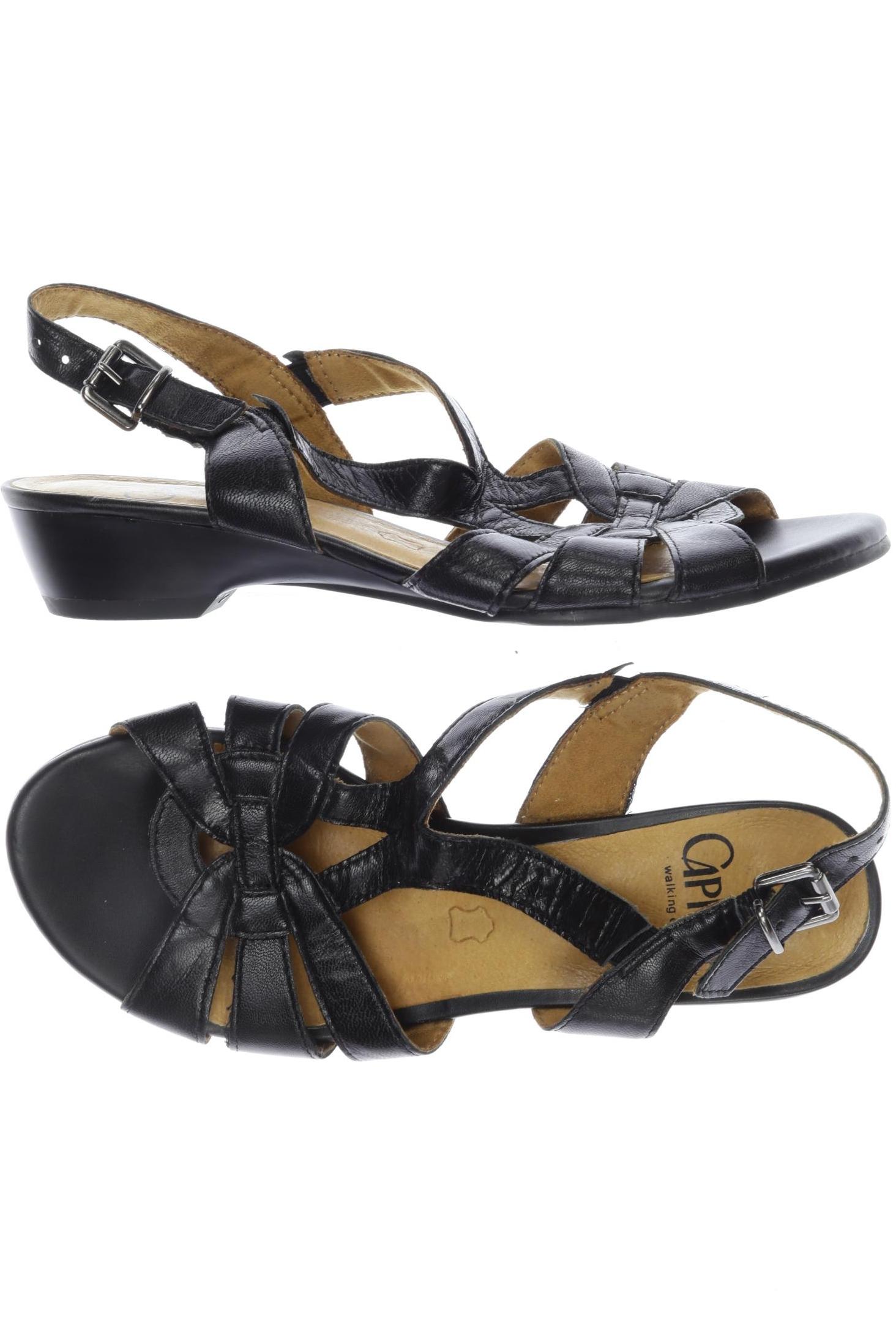 

Caprice Damen Sandale, schwarz, Gr. 4.5