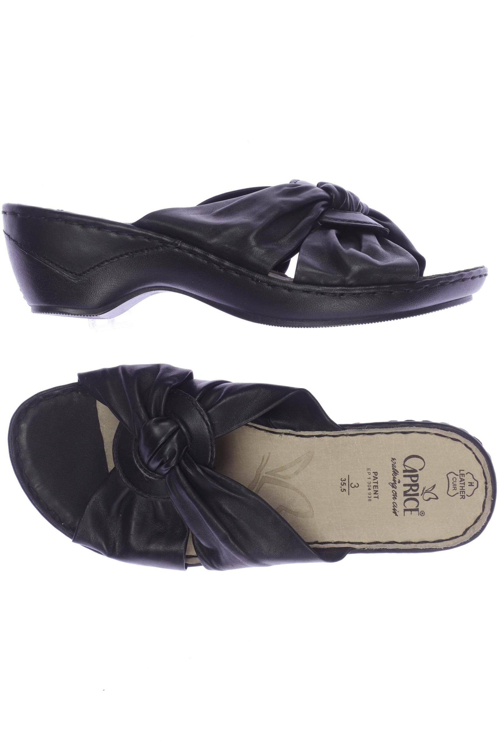 

Caprice Damen Sandale, schwarz, Gr. 35.5