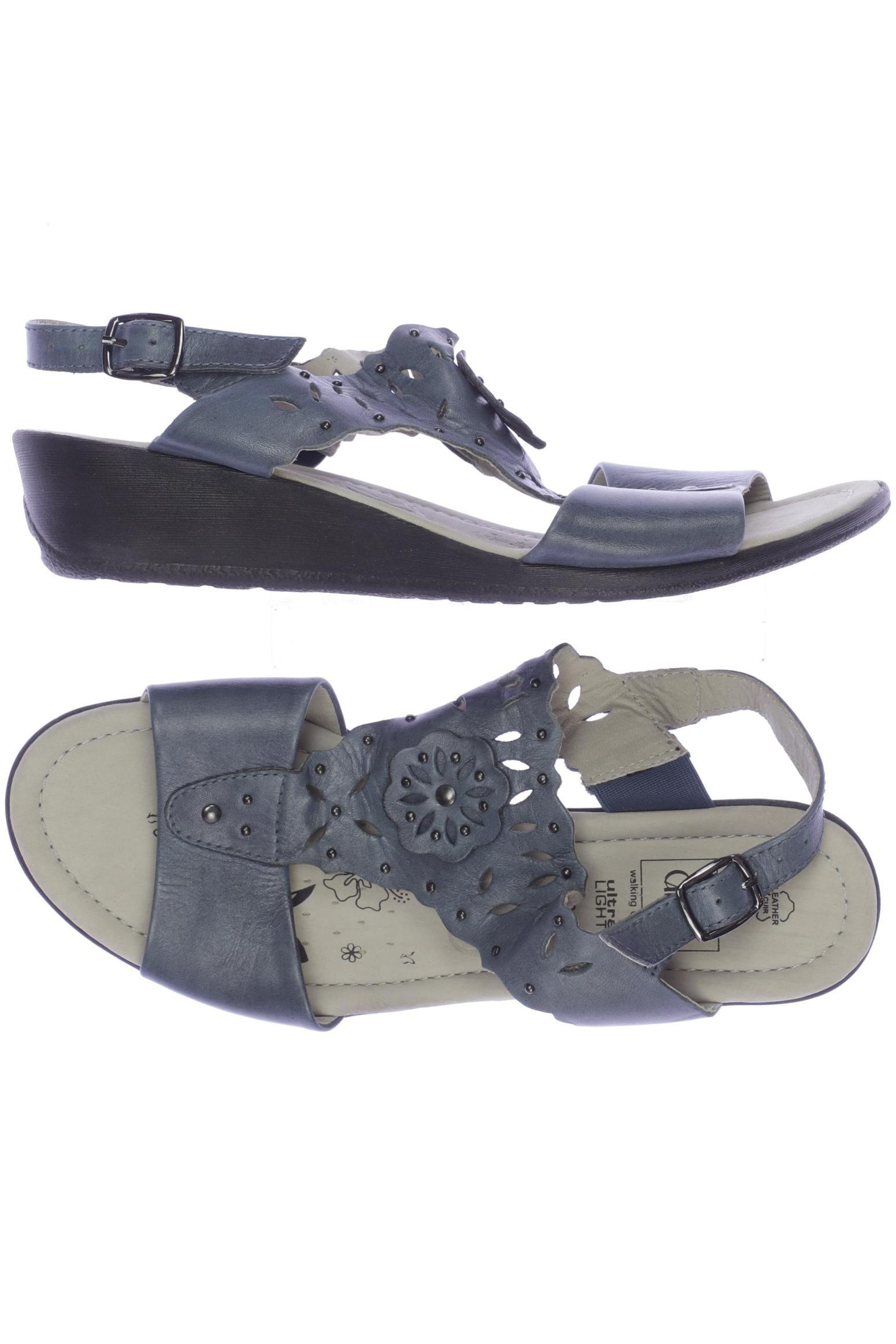 

Caprice Damen Sandale, blau, Gr. 39
