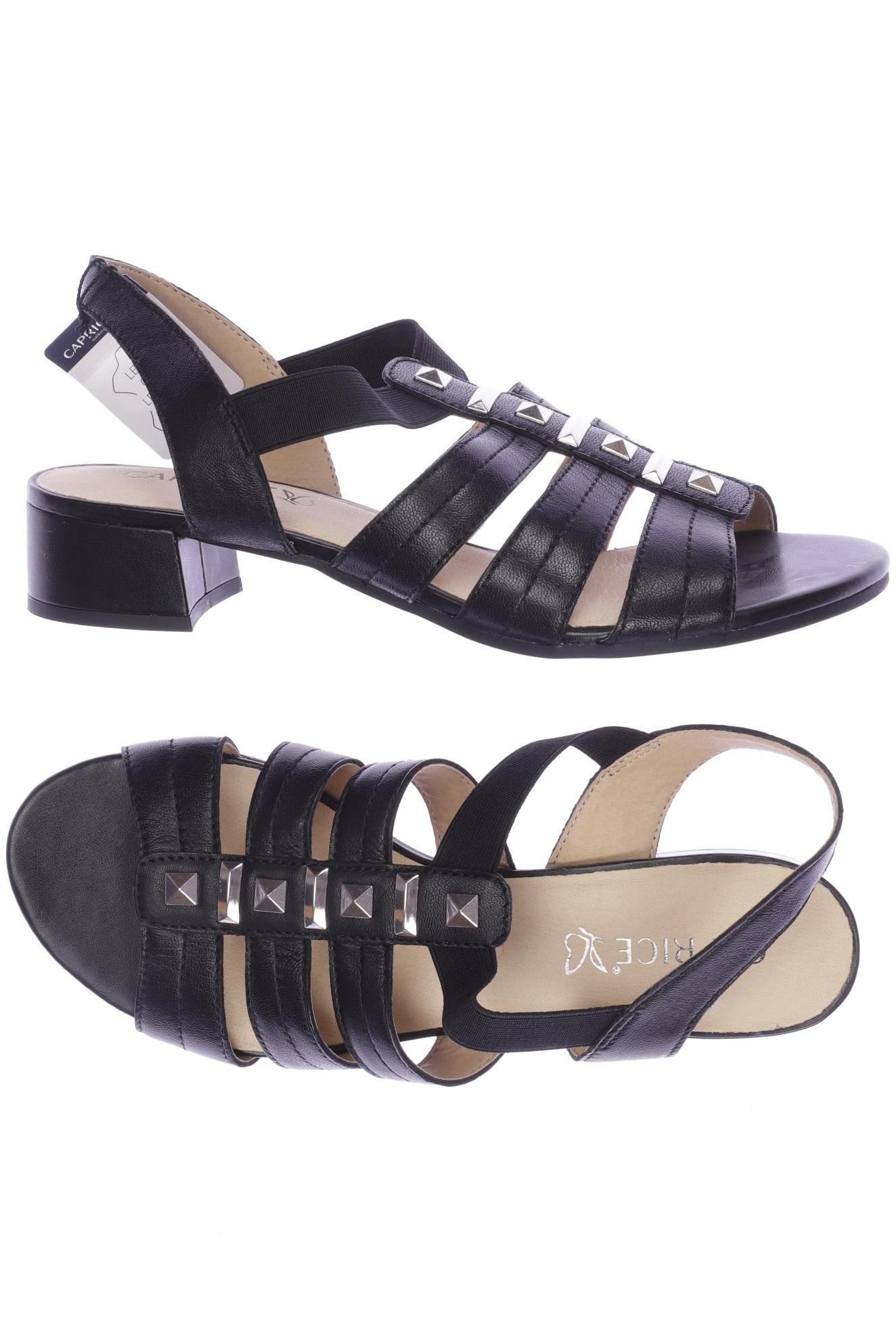 

Caprice Damen Sandale, schwarz, Gr. 39