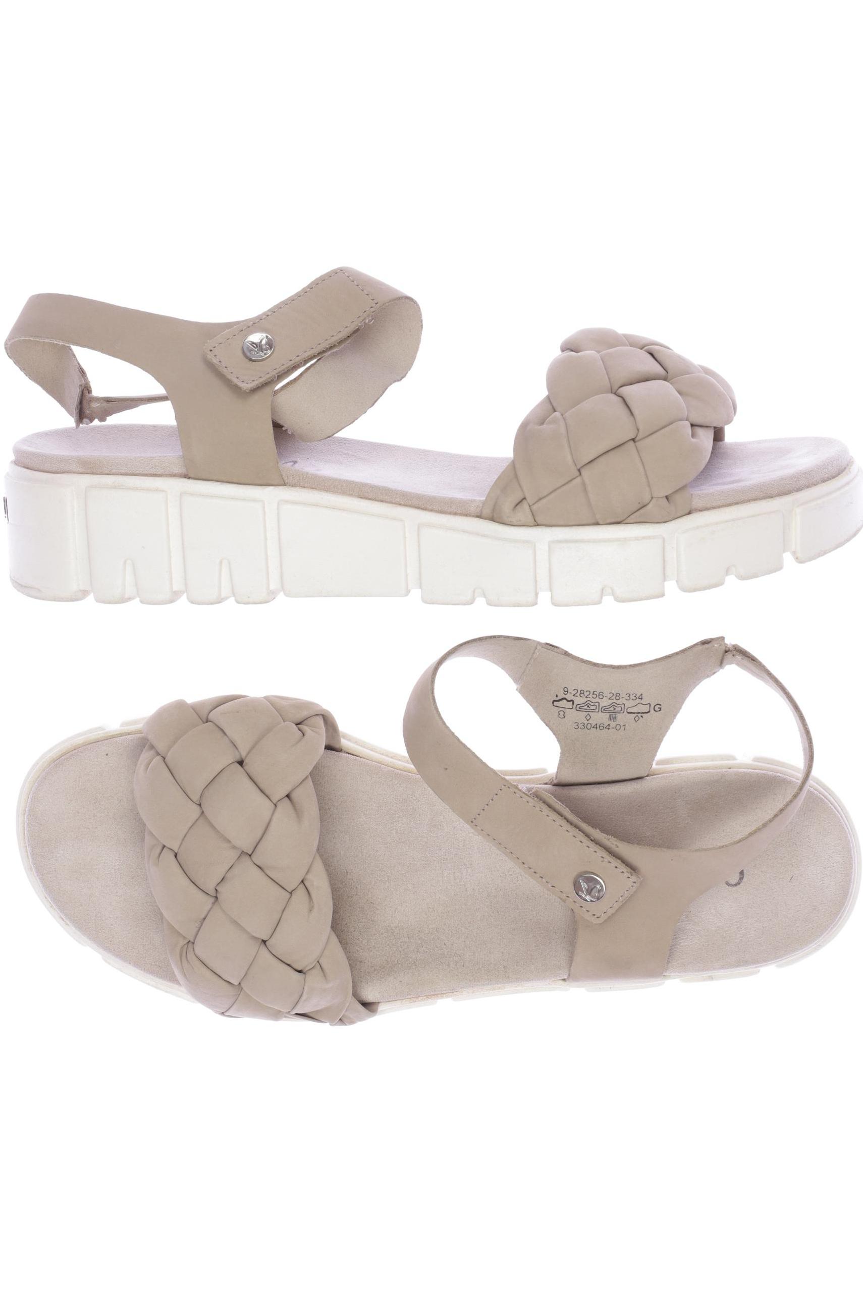 

Caprice Damen Sandale, beige, Gr. 42