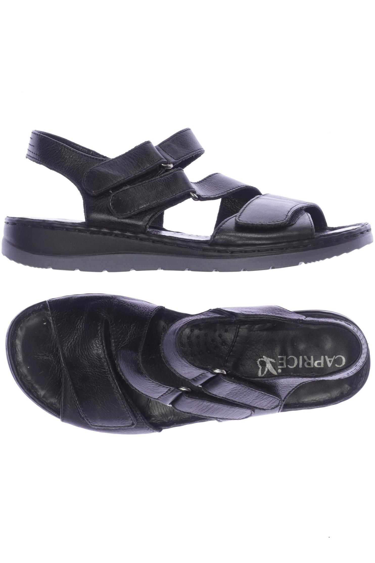 

Caprice Damen Sandale, schwarz, Gr. 38