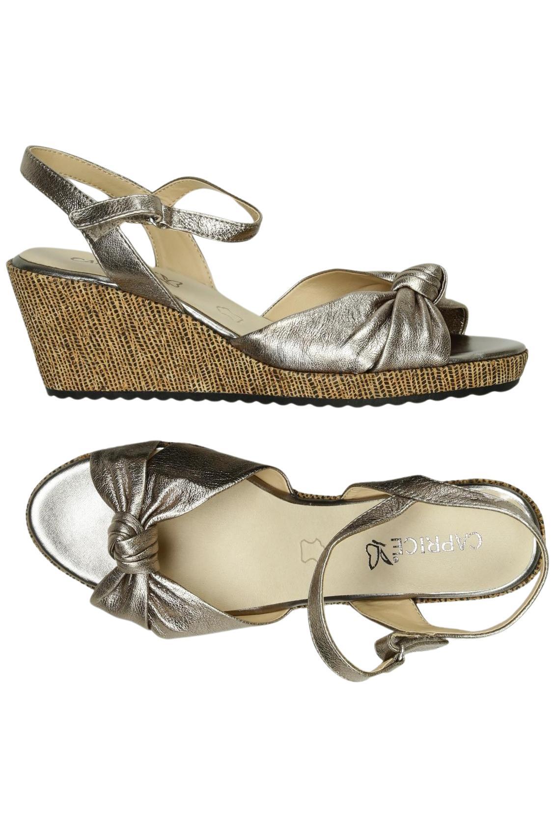 

Caprice Damen Sandale, gold, Gr. 40
