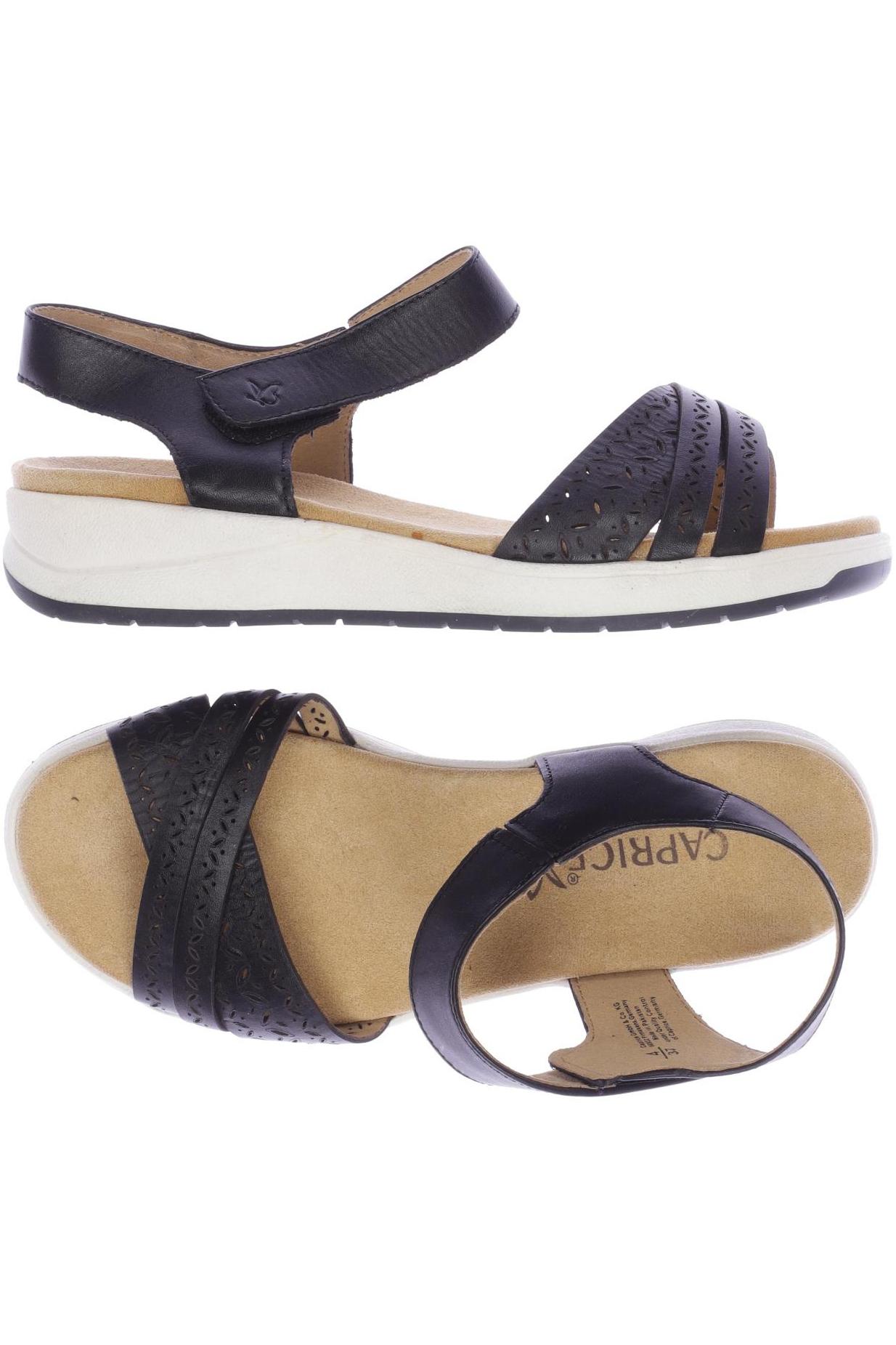 

Caprice Damen Sandale, schwarz, Gr. 37