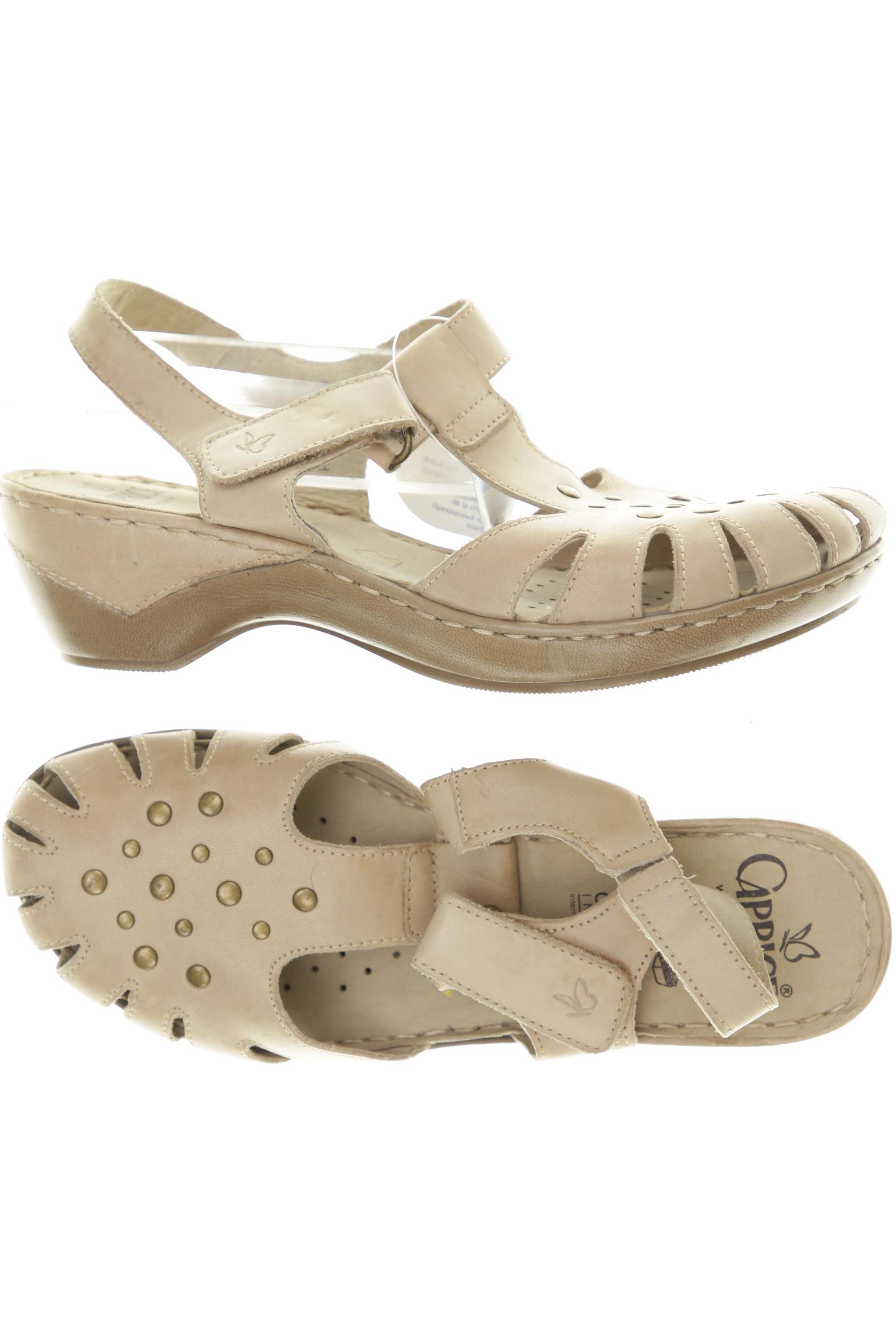 

Caprice Damen Sandale, beige, Gr. 38.5