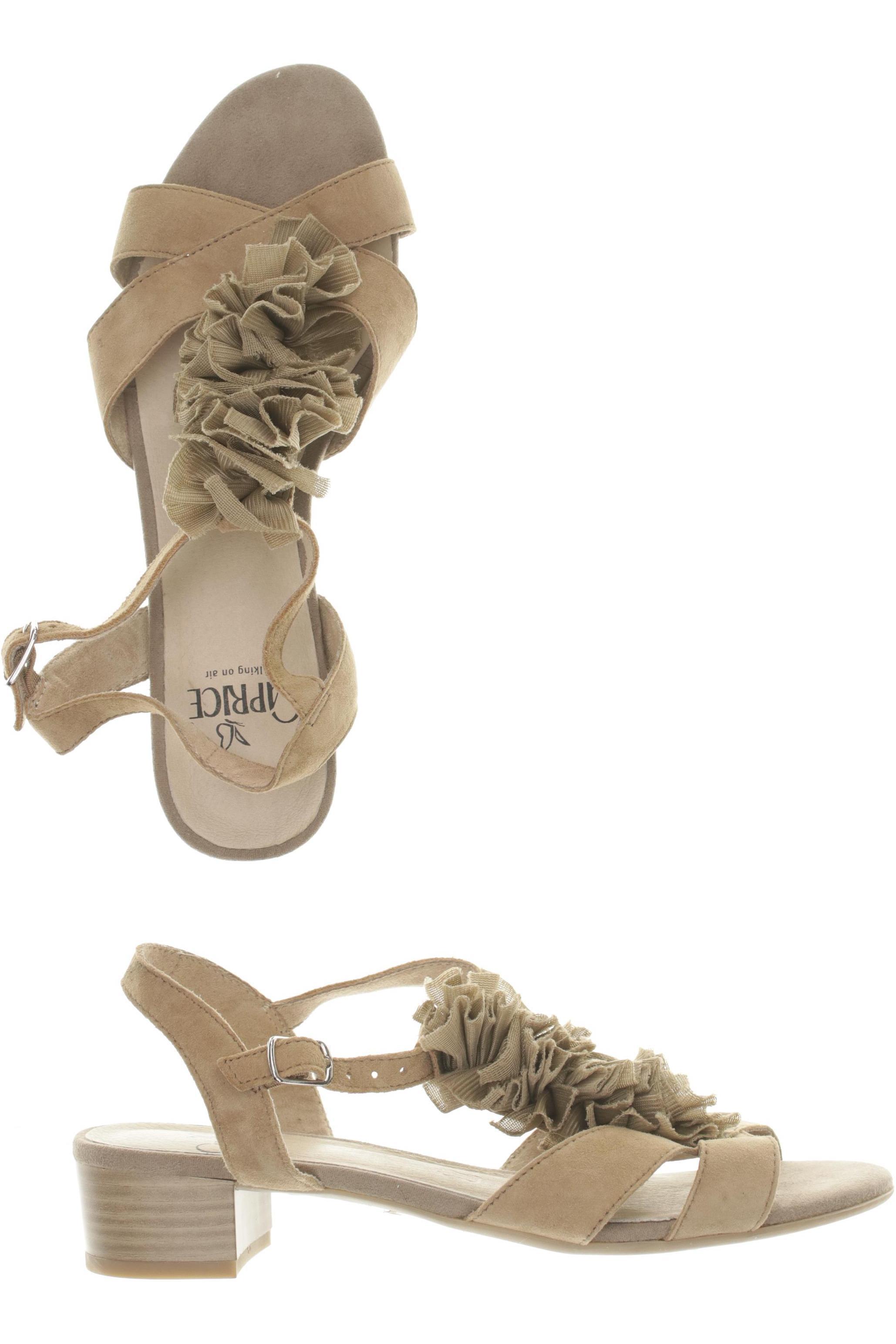 

Caprice Damen Sandale, beige, Gr. 3.5