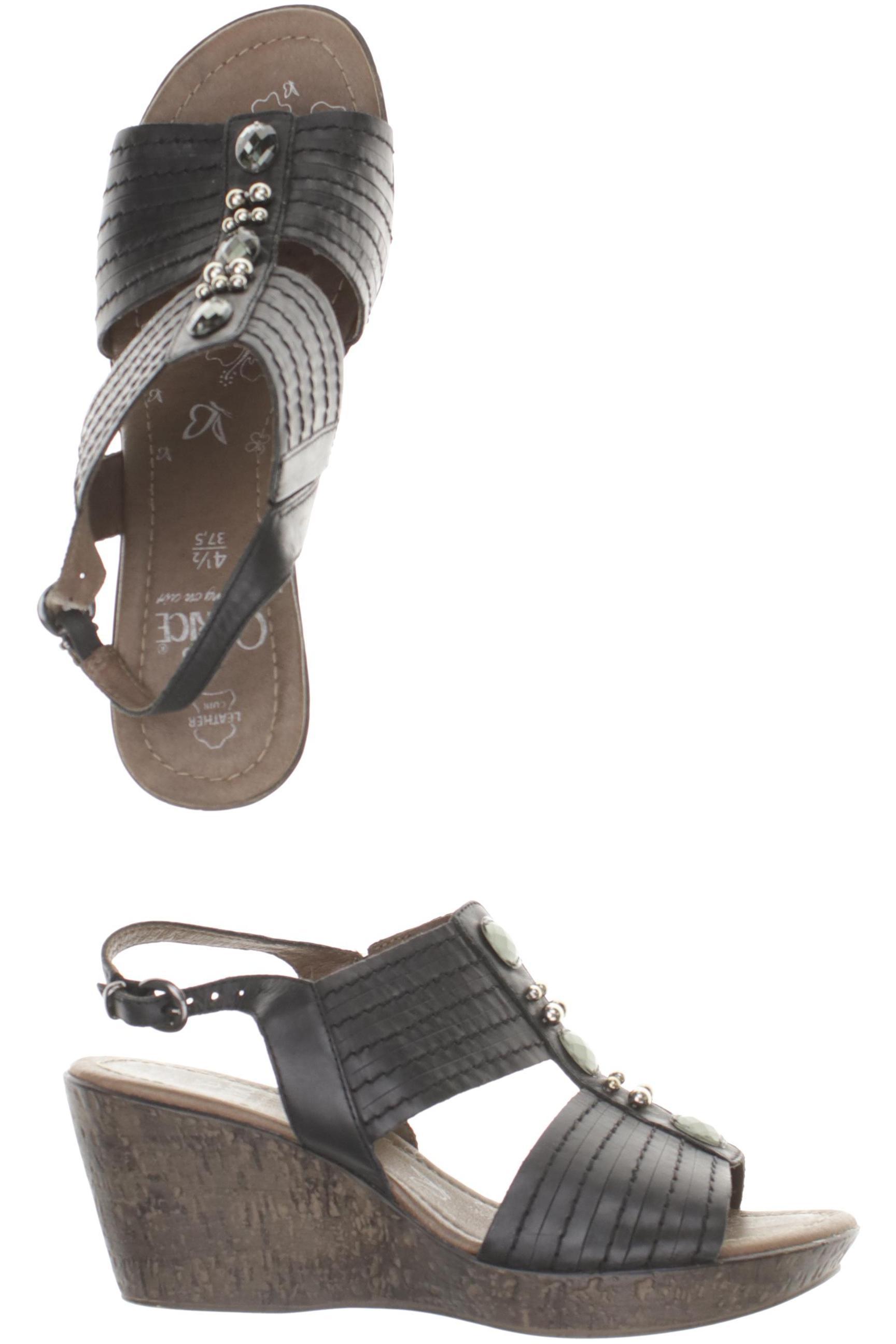 

Caprice Damen Sandale, schwarz, Gr. 4.5