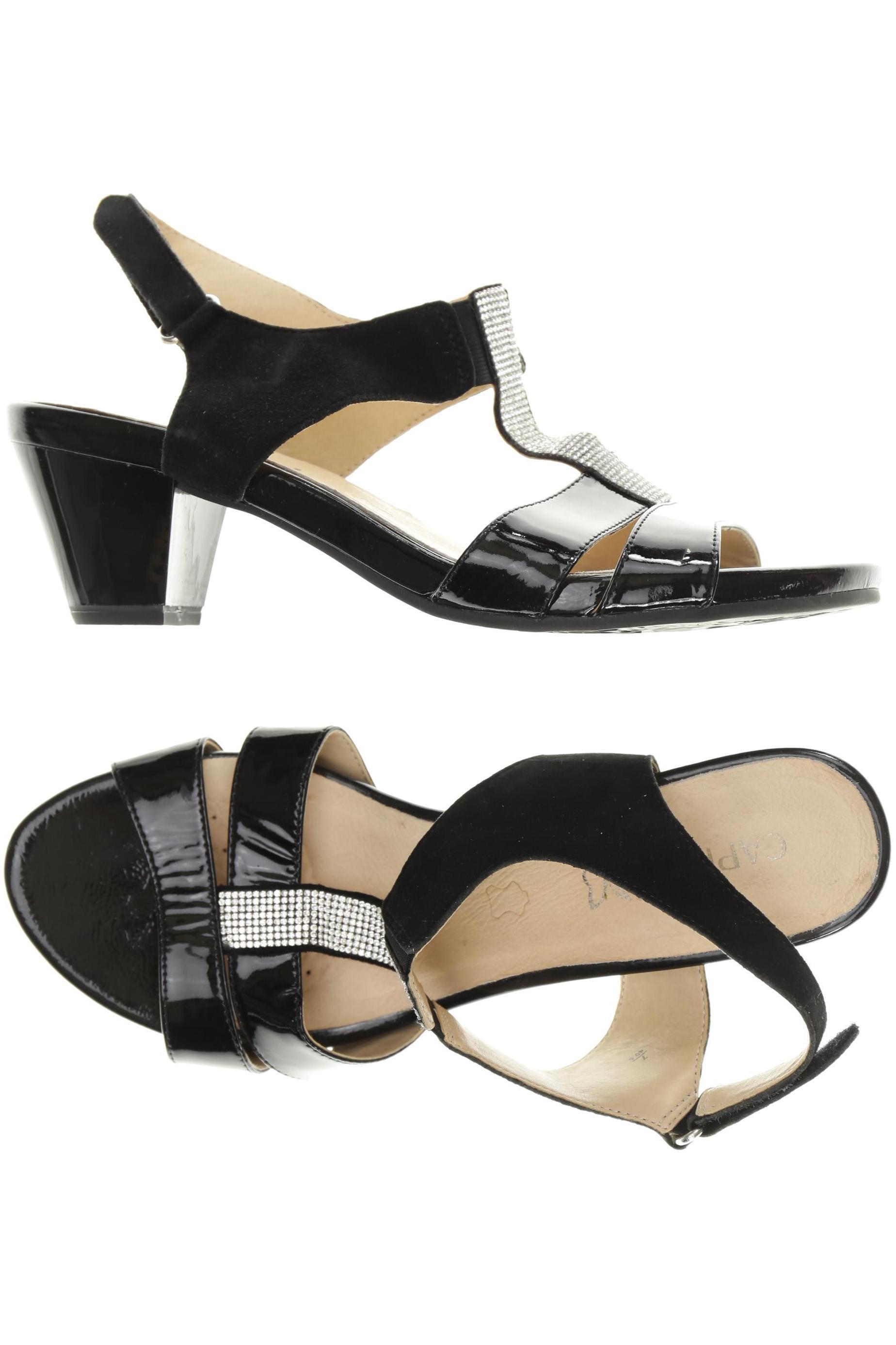 

Caprice Damen Sandale, schwarz, Gr. 7