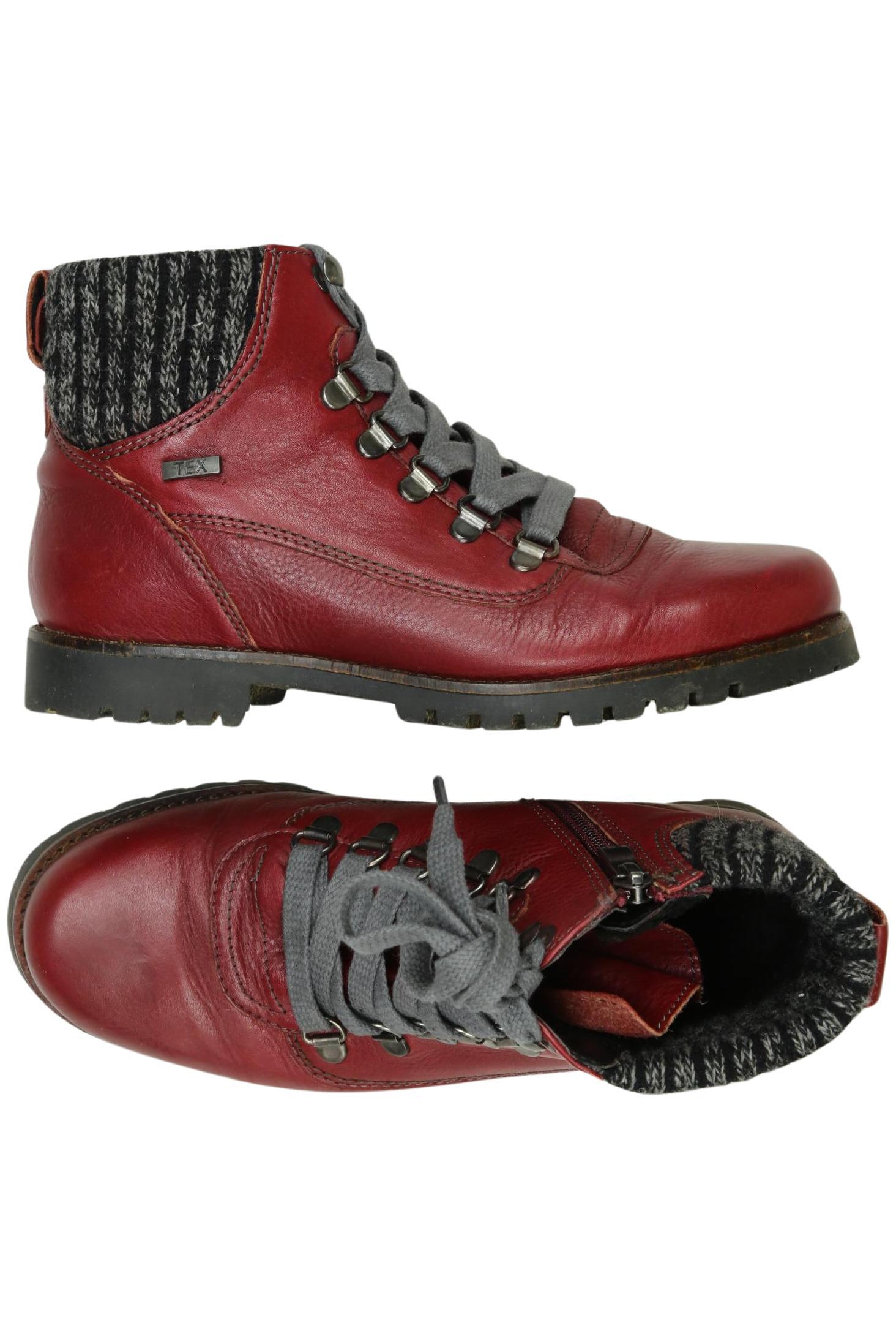 

Caprice Damen Stiefelette, bordeaux, Gr. 3.5