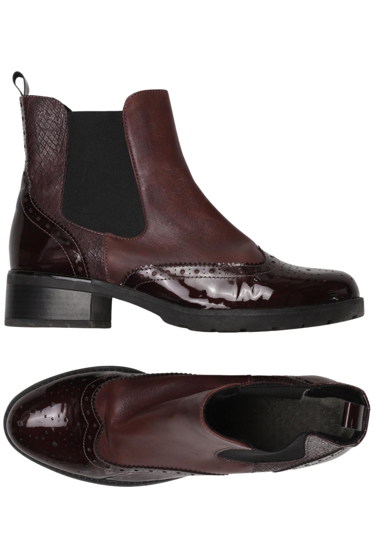 

Caprice Damen Stiefelette, bordeaux, Gr. 40.5