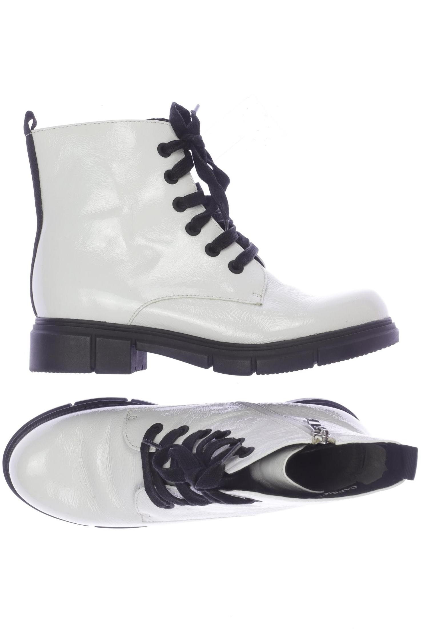 

Caprice Damen Stiefelette, weiß, Gr. 37