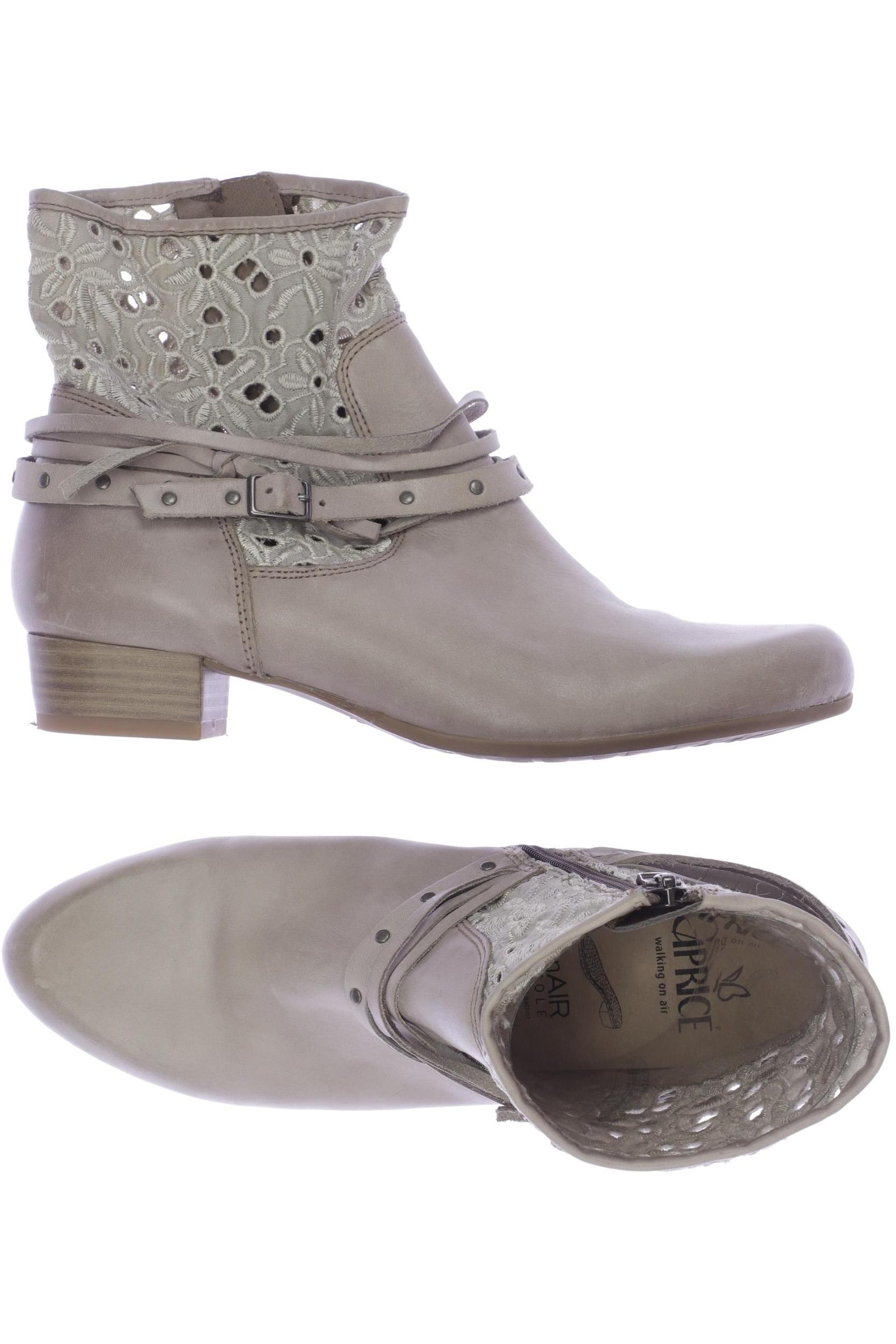 

Caprice Damen Stiefelette, beige, Gr. 38