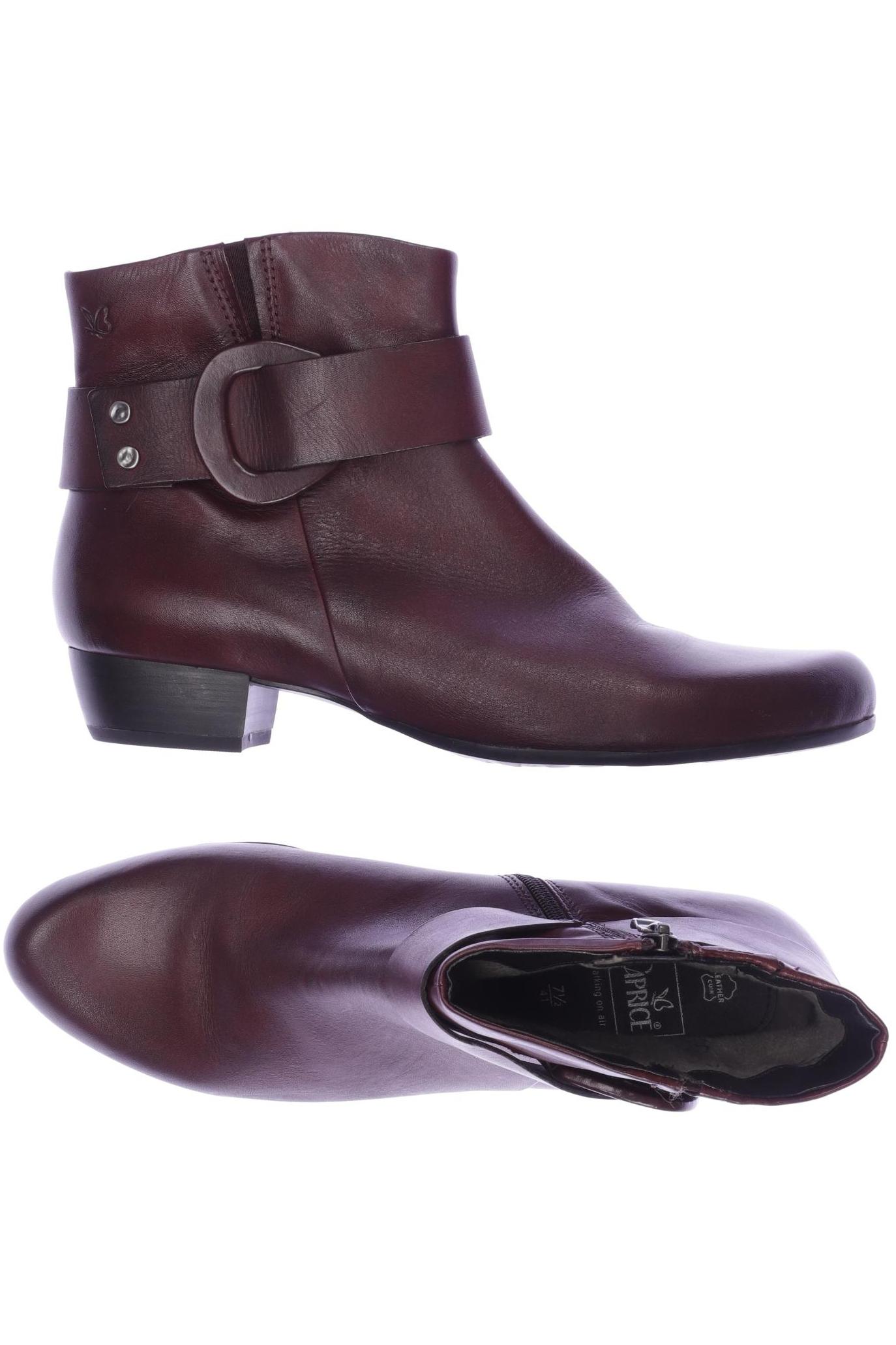 

Caprice Damen Stiefelette, bordeaux, Gr. 41