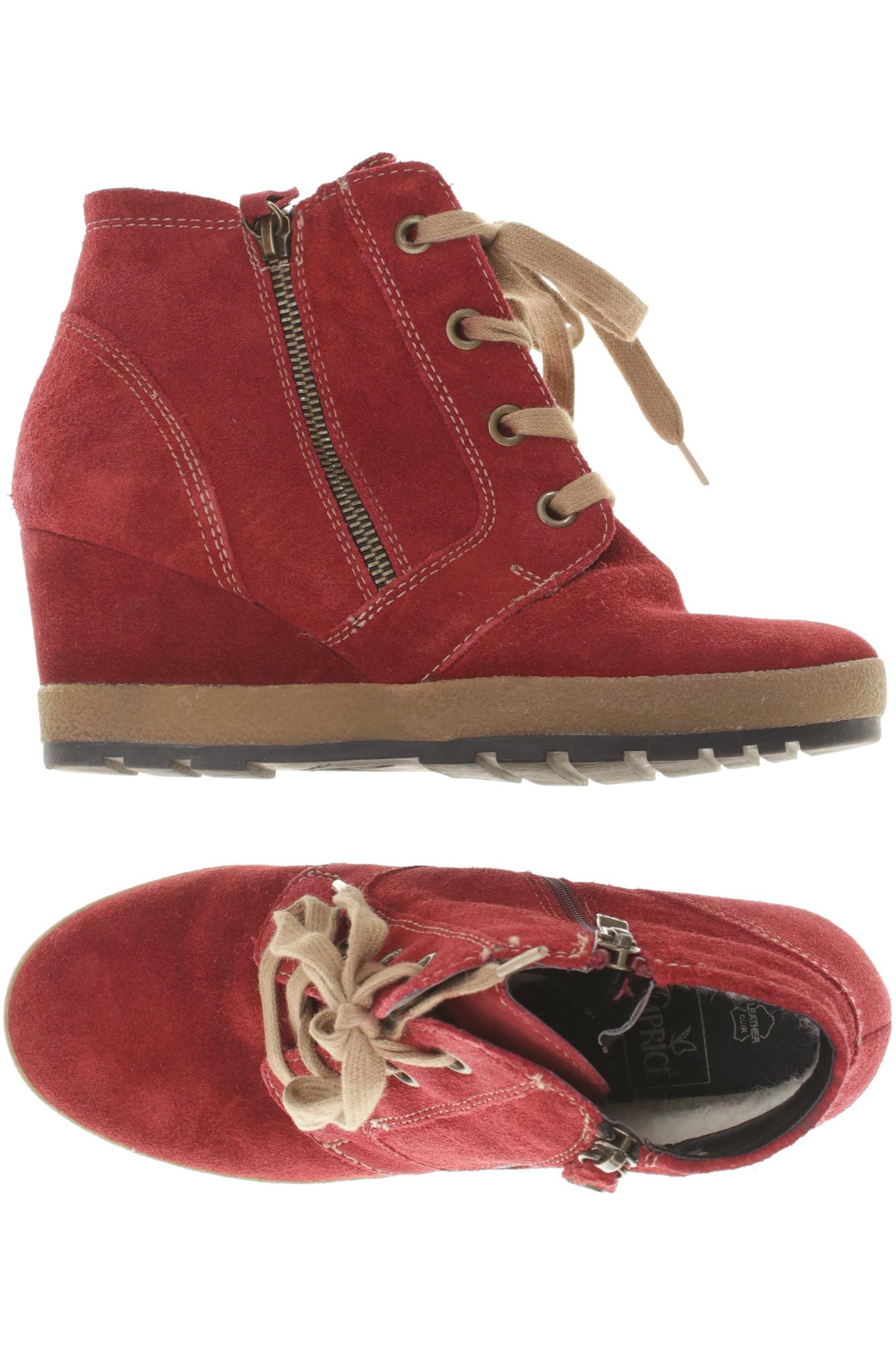 

Caprice Damen Stiefelette, rot, Gr. 5.5