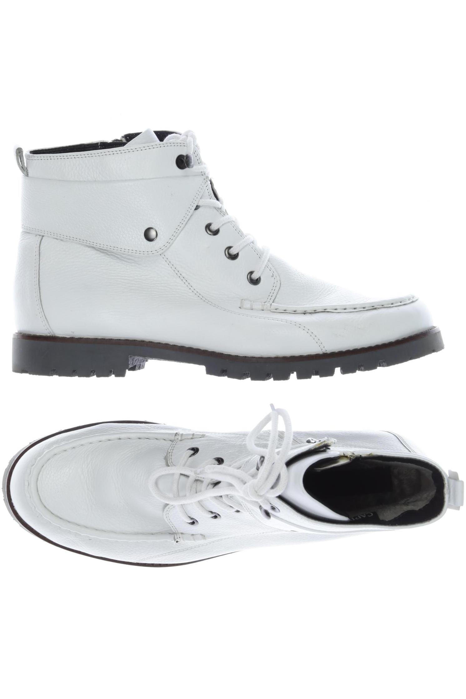 

Caprice Damen Stiefelette, weiß, Gr. 7.5