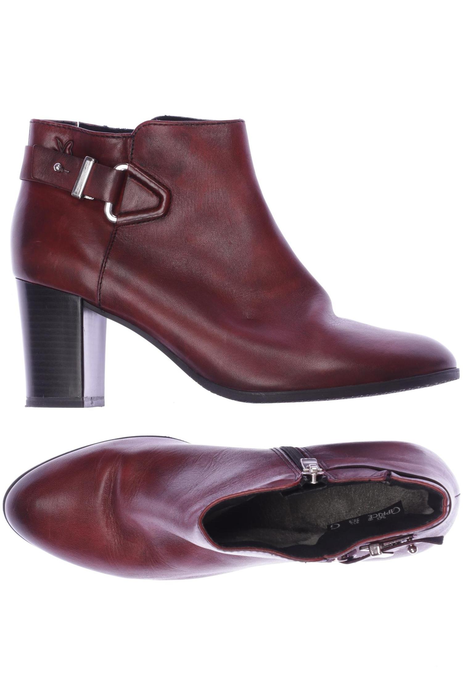 

Caprice Damen Stiefelette, bordeaux, Gr. 38.5