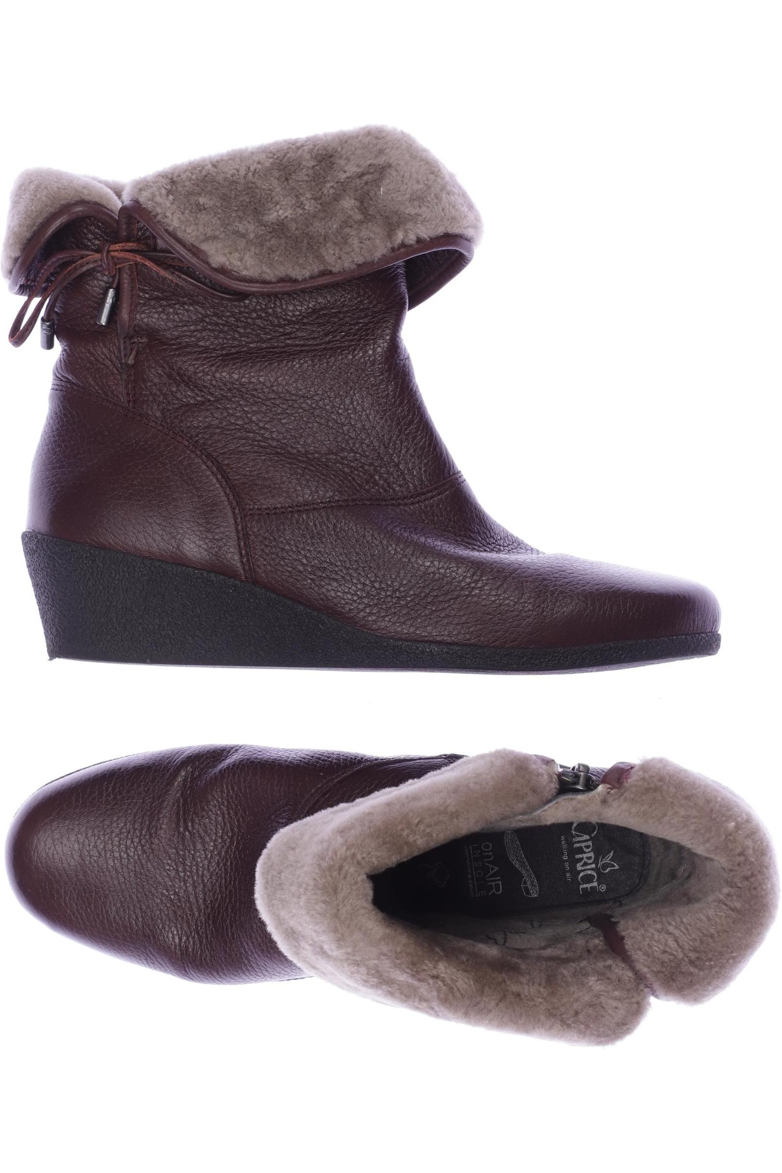 

Caprice Damen Stiefelette, bordeaux, Gr. 37