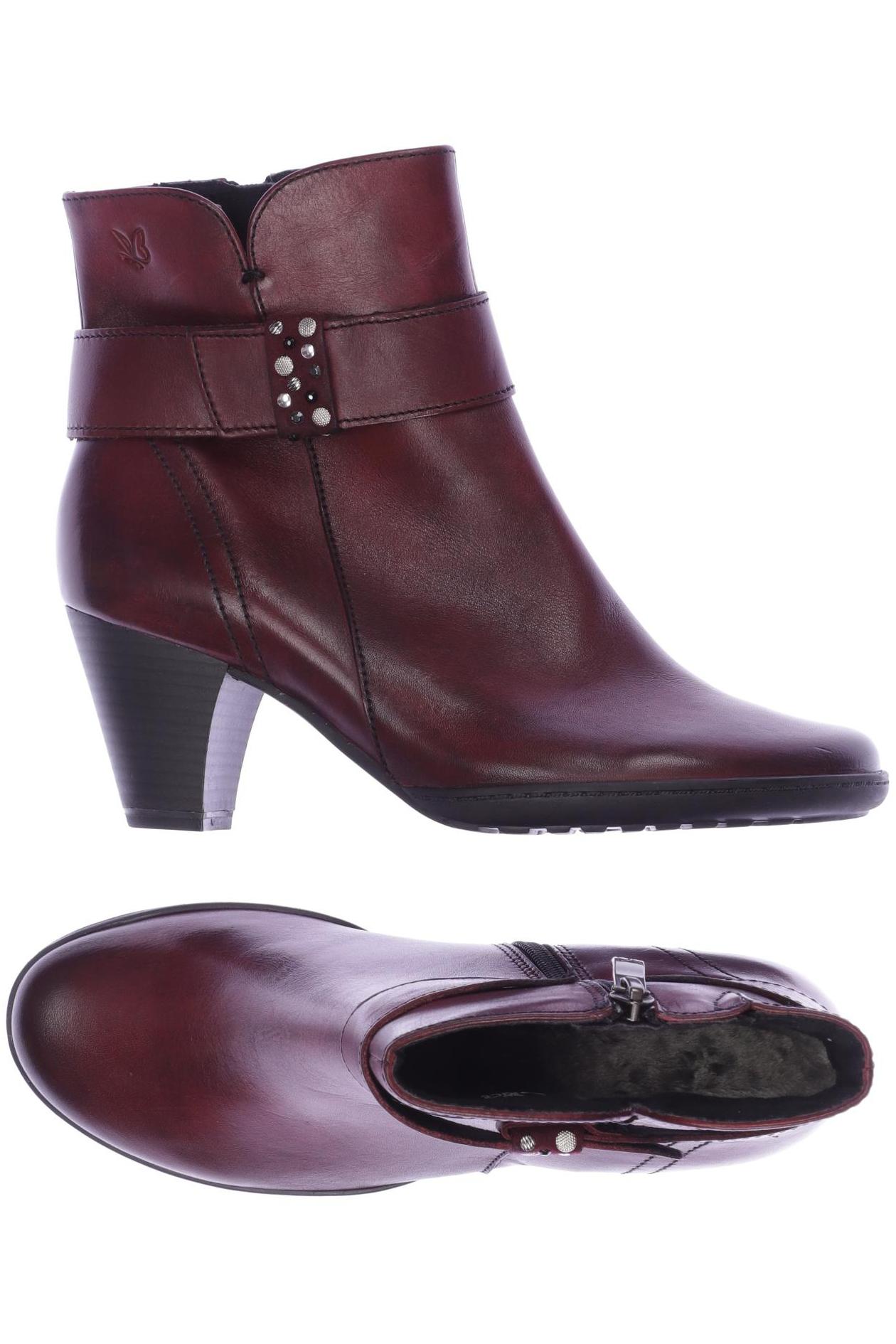 

Caprice Damen Stiefelette, bordeaux, Gr. 37