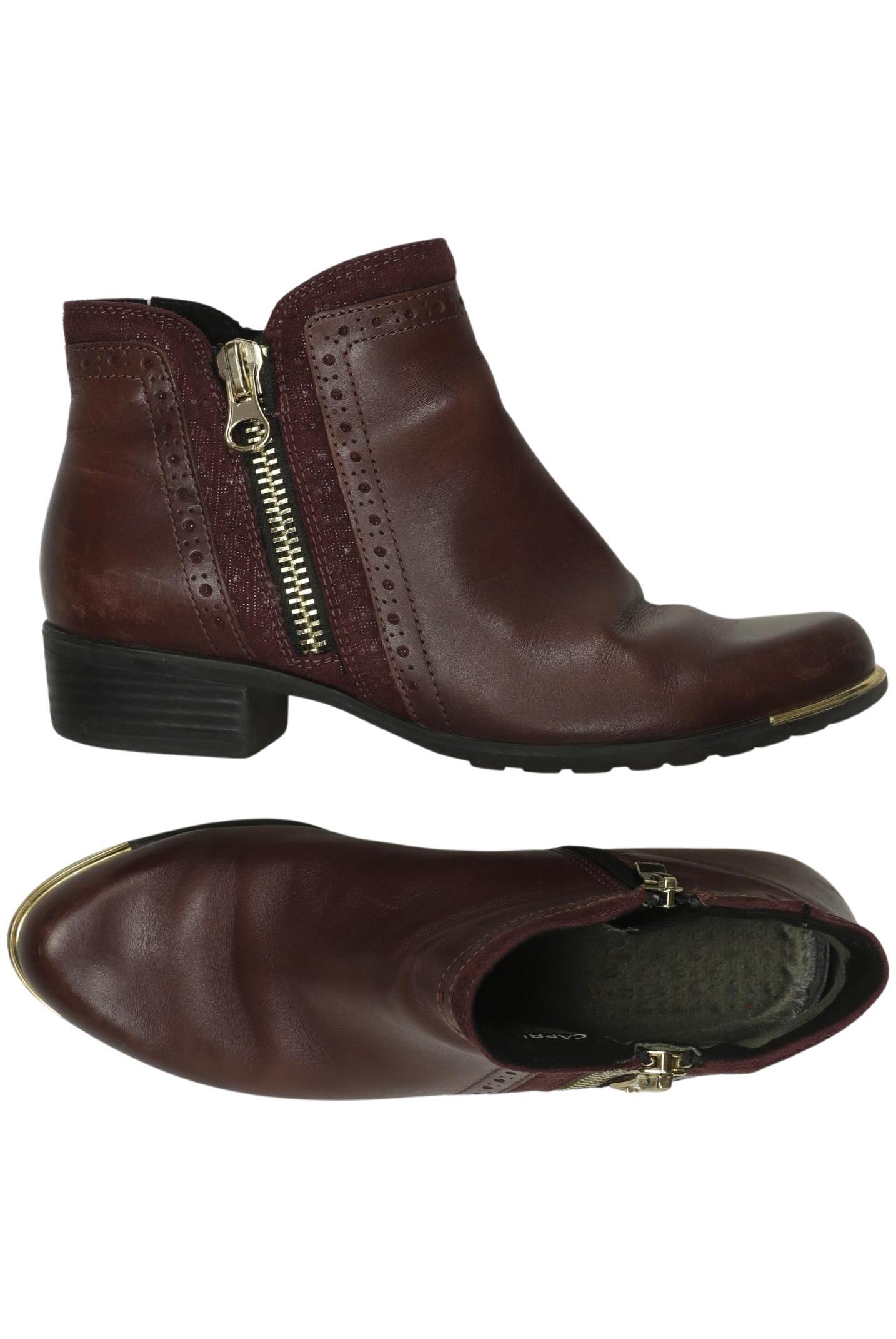 

Caprice Damen Stiefelette, bordeaux, Gr. 4